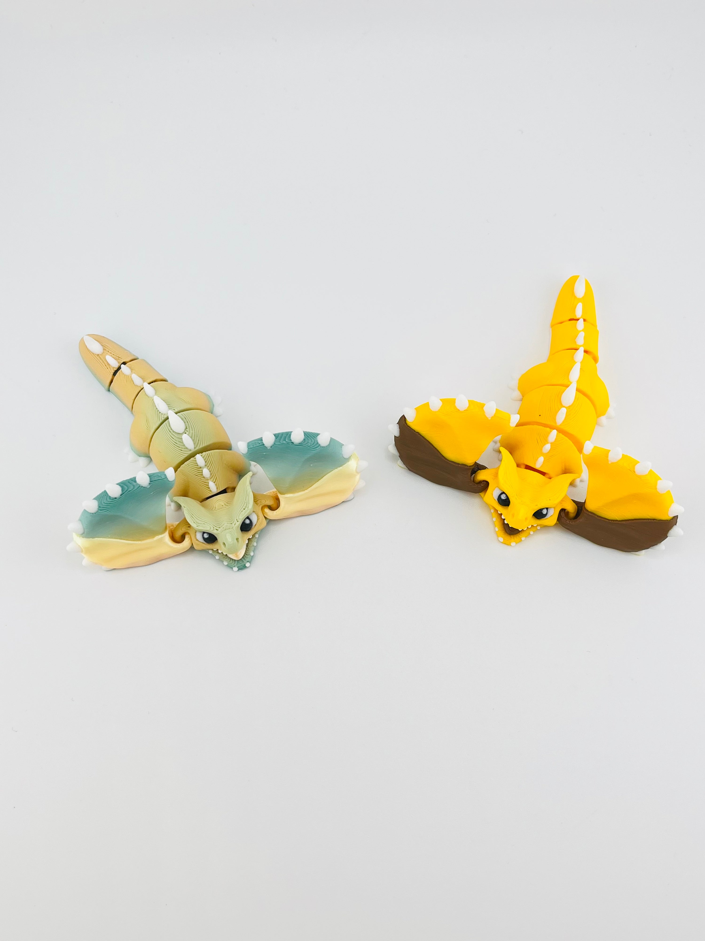 Yellow Australian Dragon Fidget Toy