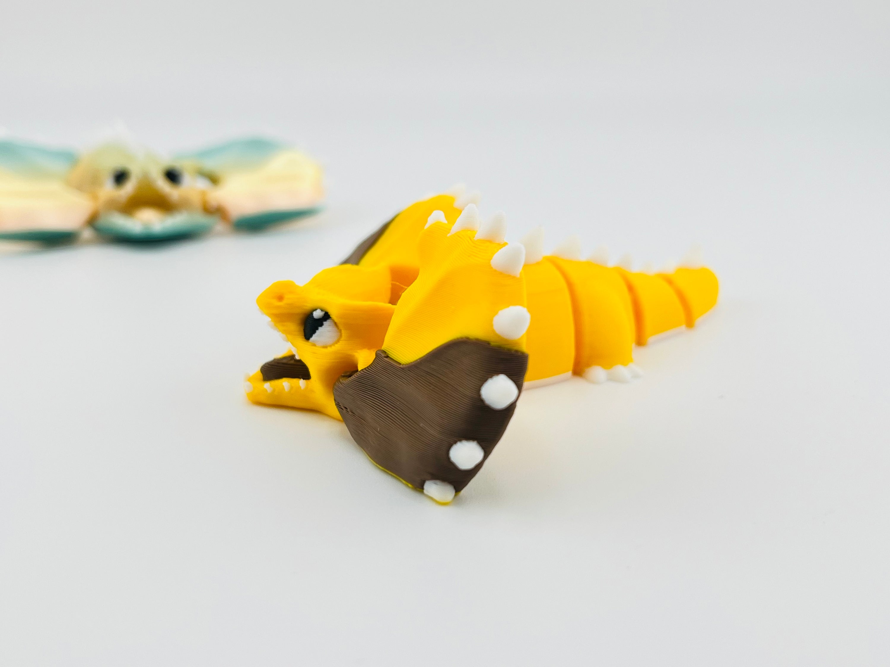Yellow Australian Dragon Fidget Toy