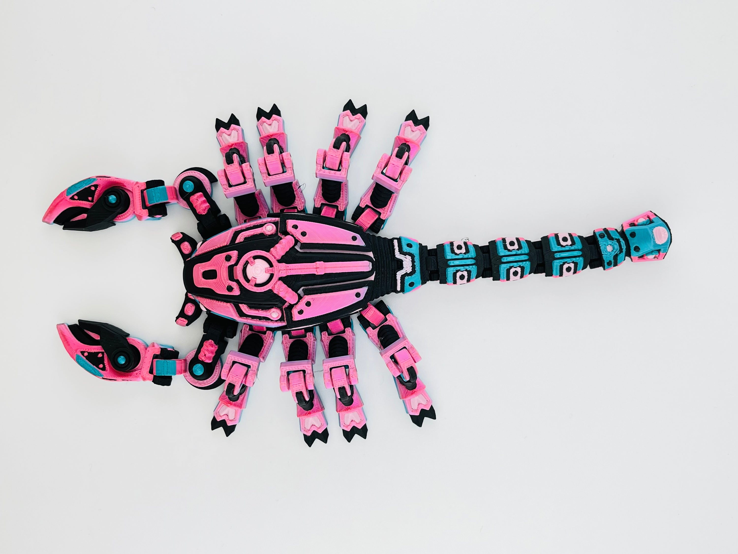 Cyber Scorpion Pink Gradient Fidget