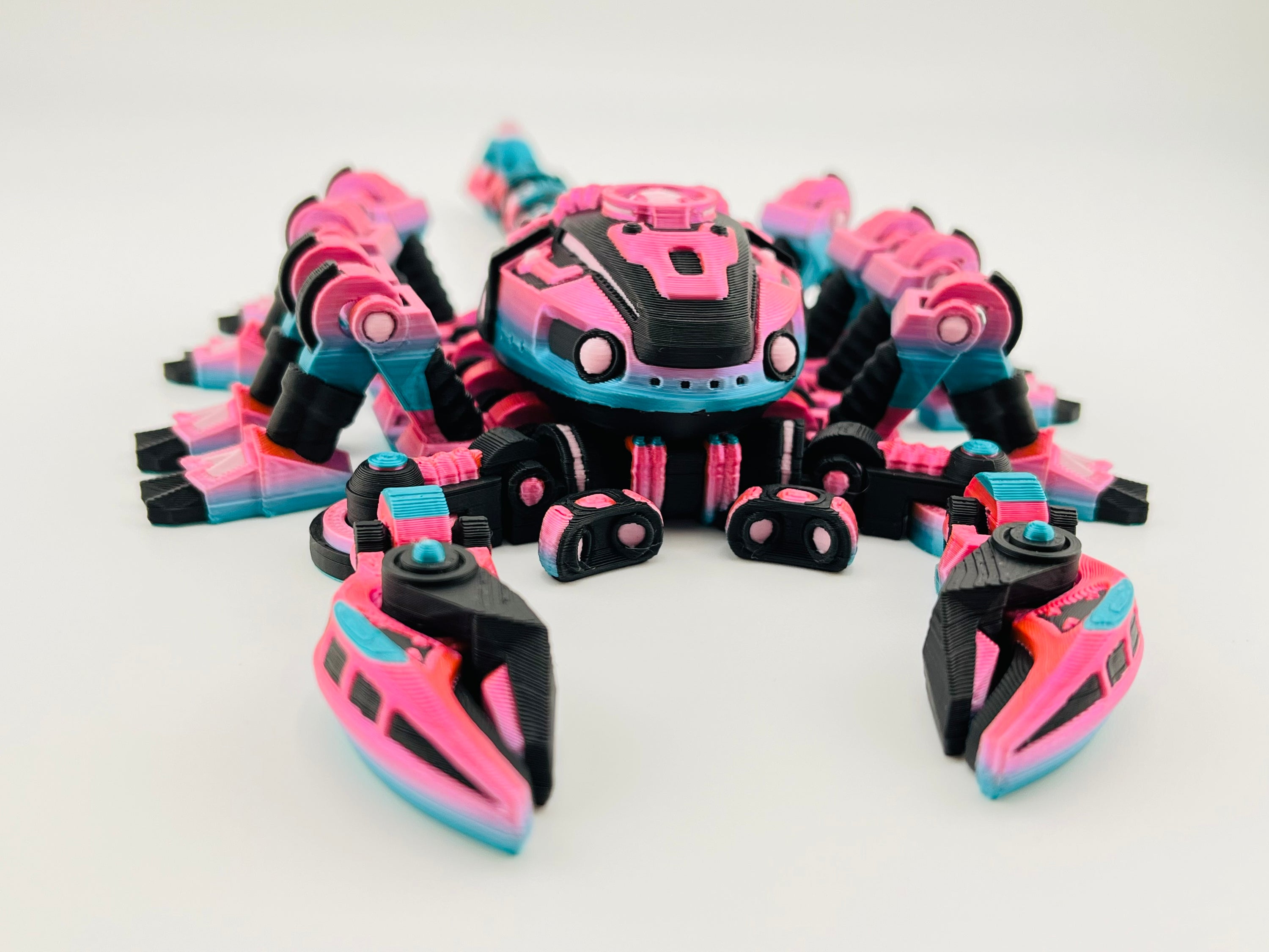 Cyber Scorpion Pink Gradient Fidget