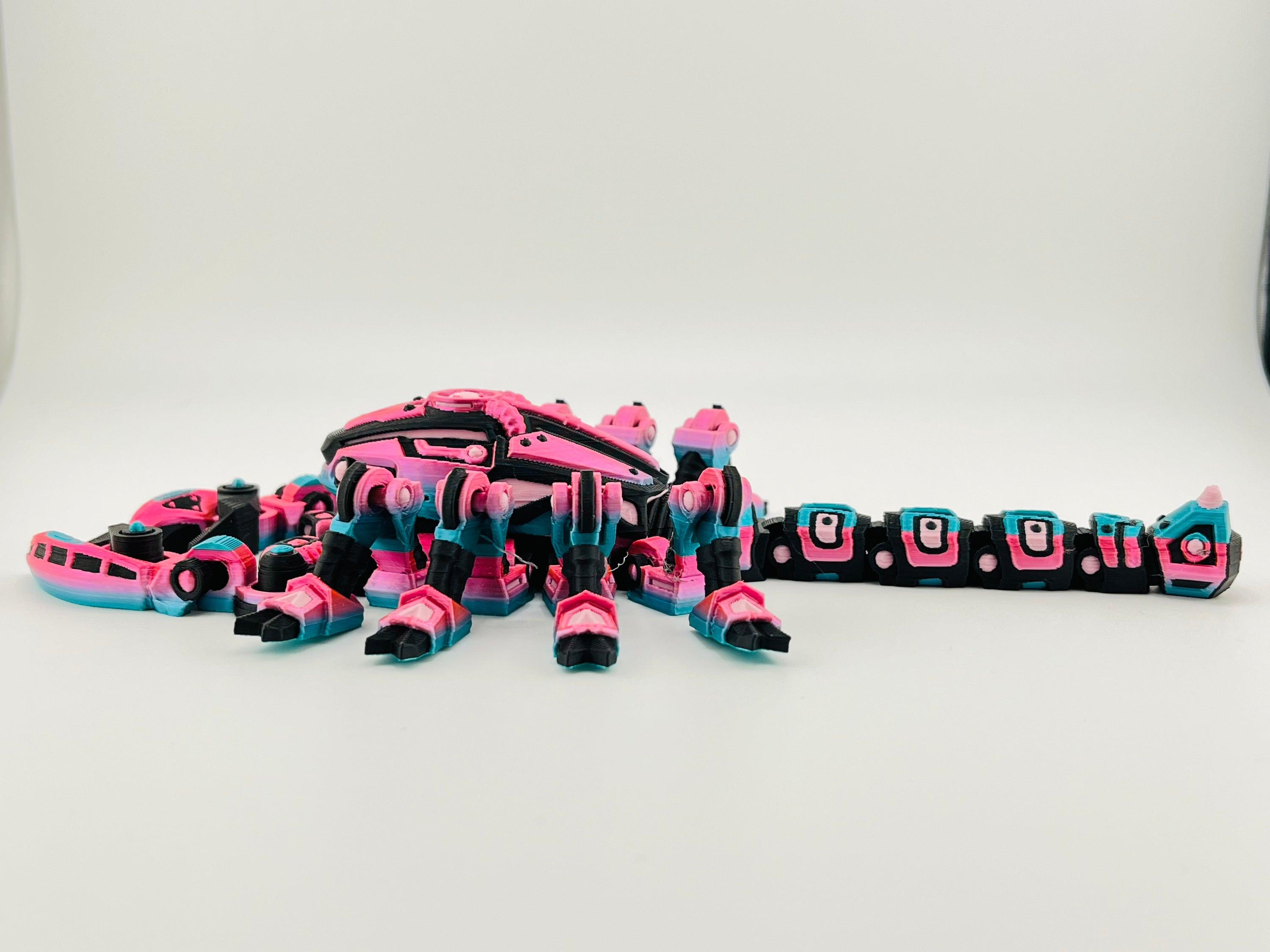 Cyber Scorpion Pink Gradient Fidget