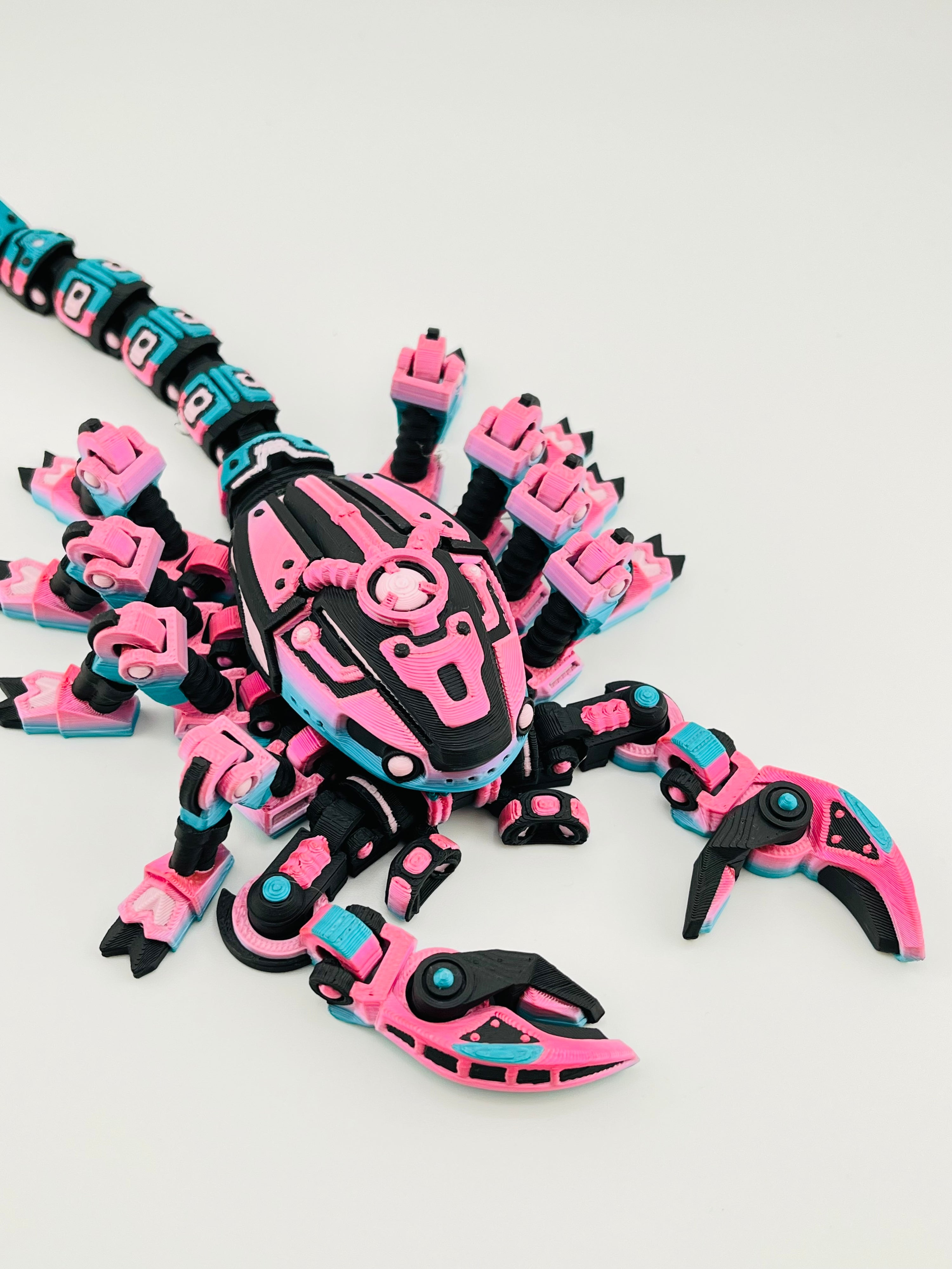 Cyber Scorpion Pink Gradient Fidget