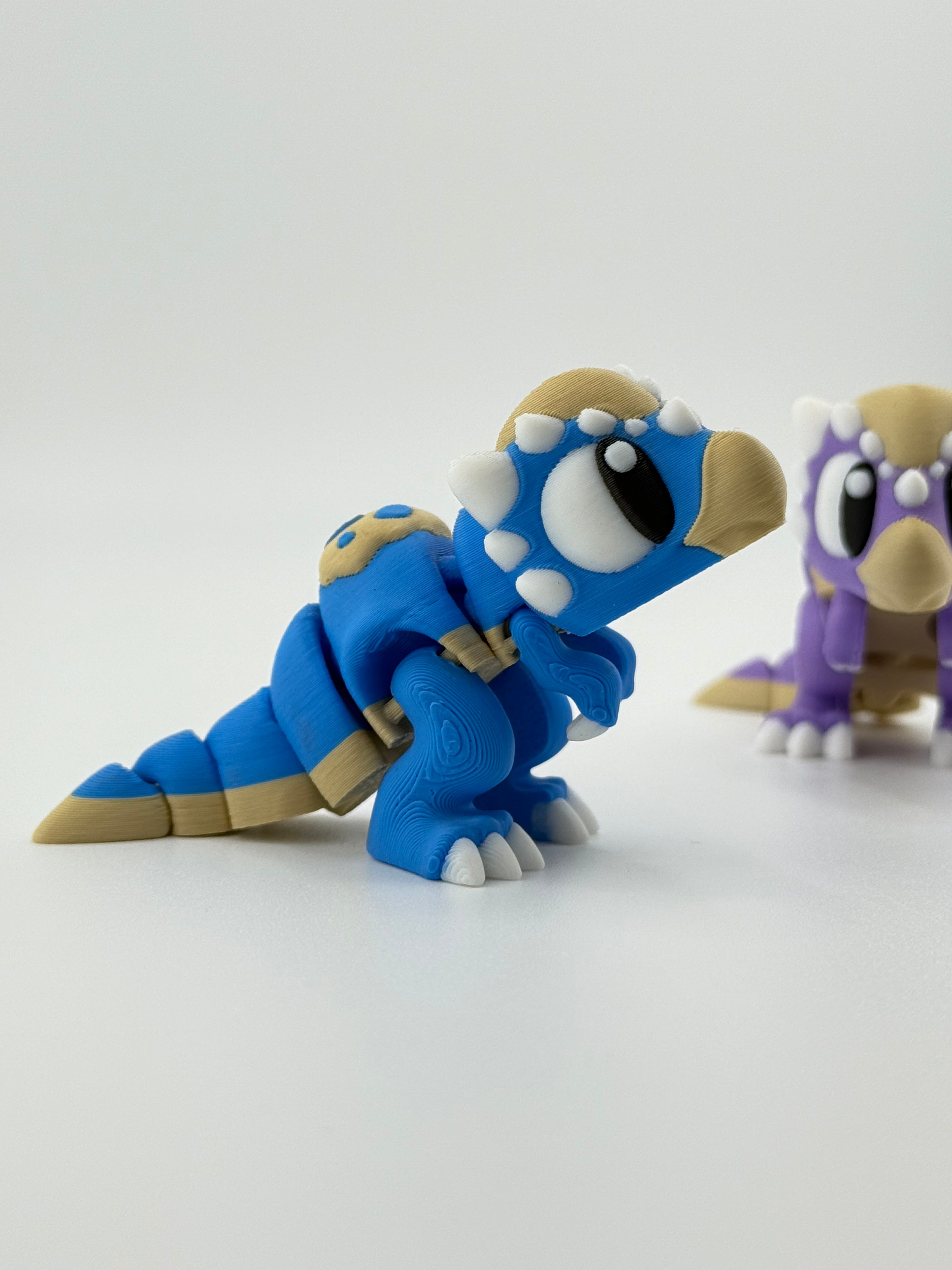 Blue Stygimoloch Fidget Toy