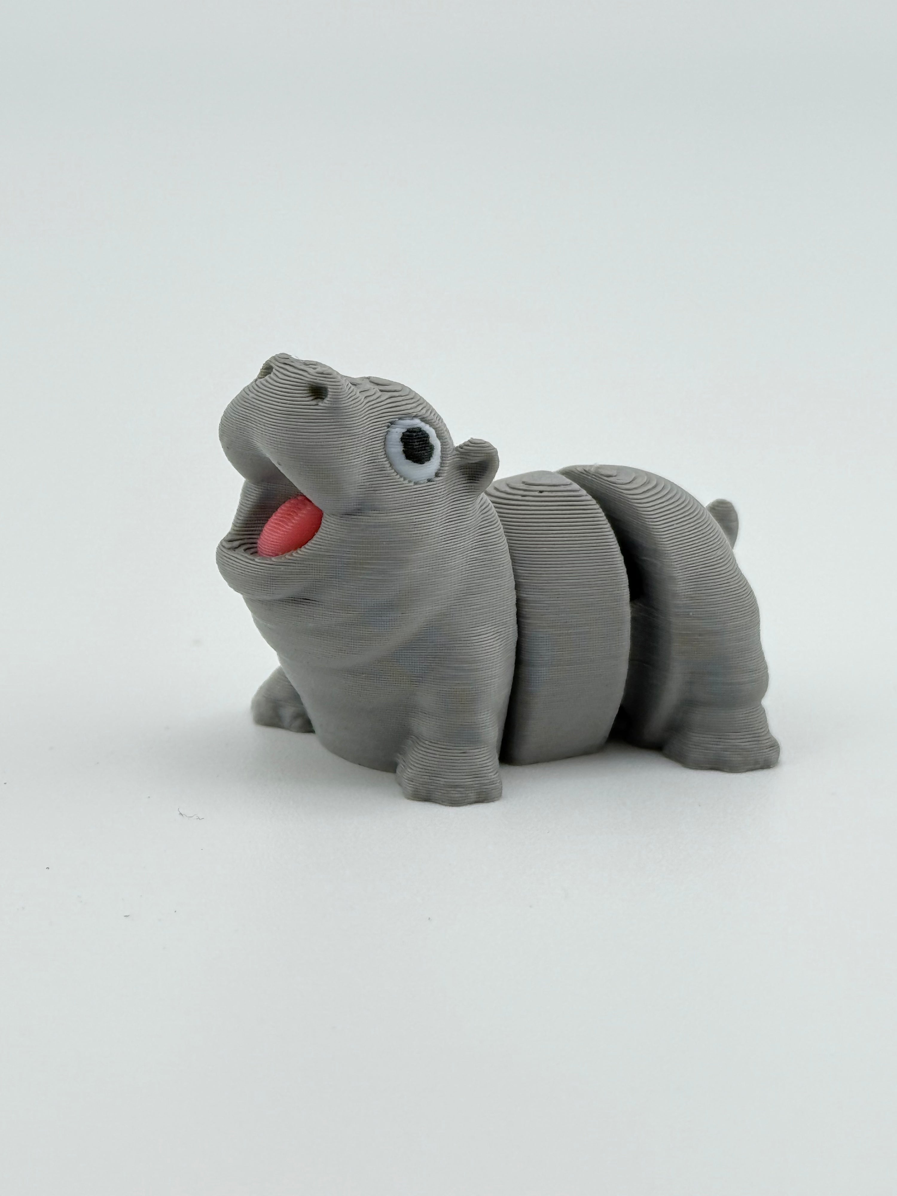 Moo Deng Hippopotamus Fidget Toy