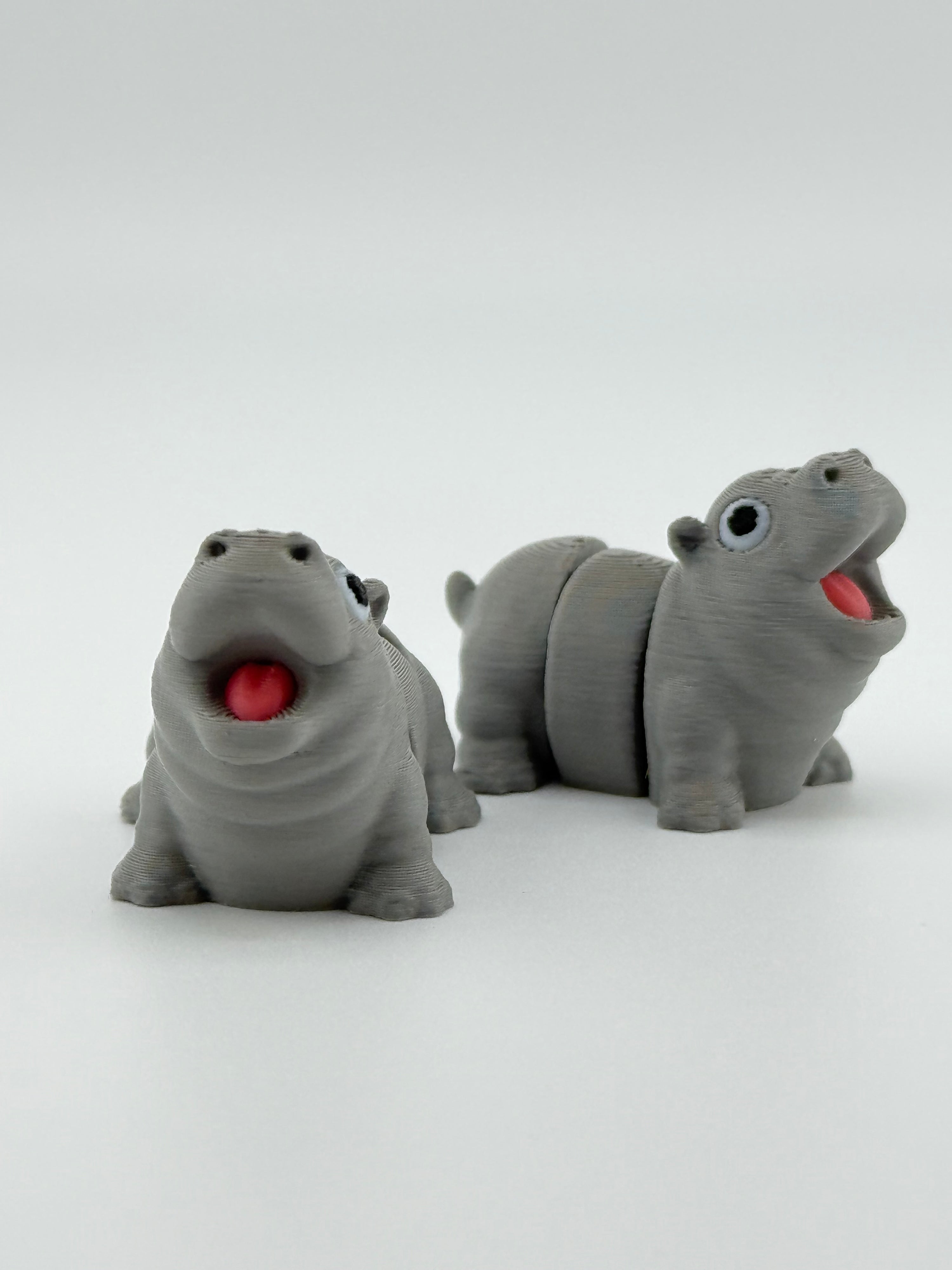 Moo Deng Hippopotamus Fidget Toy