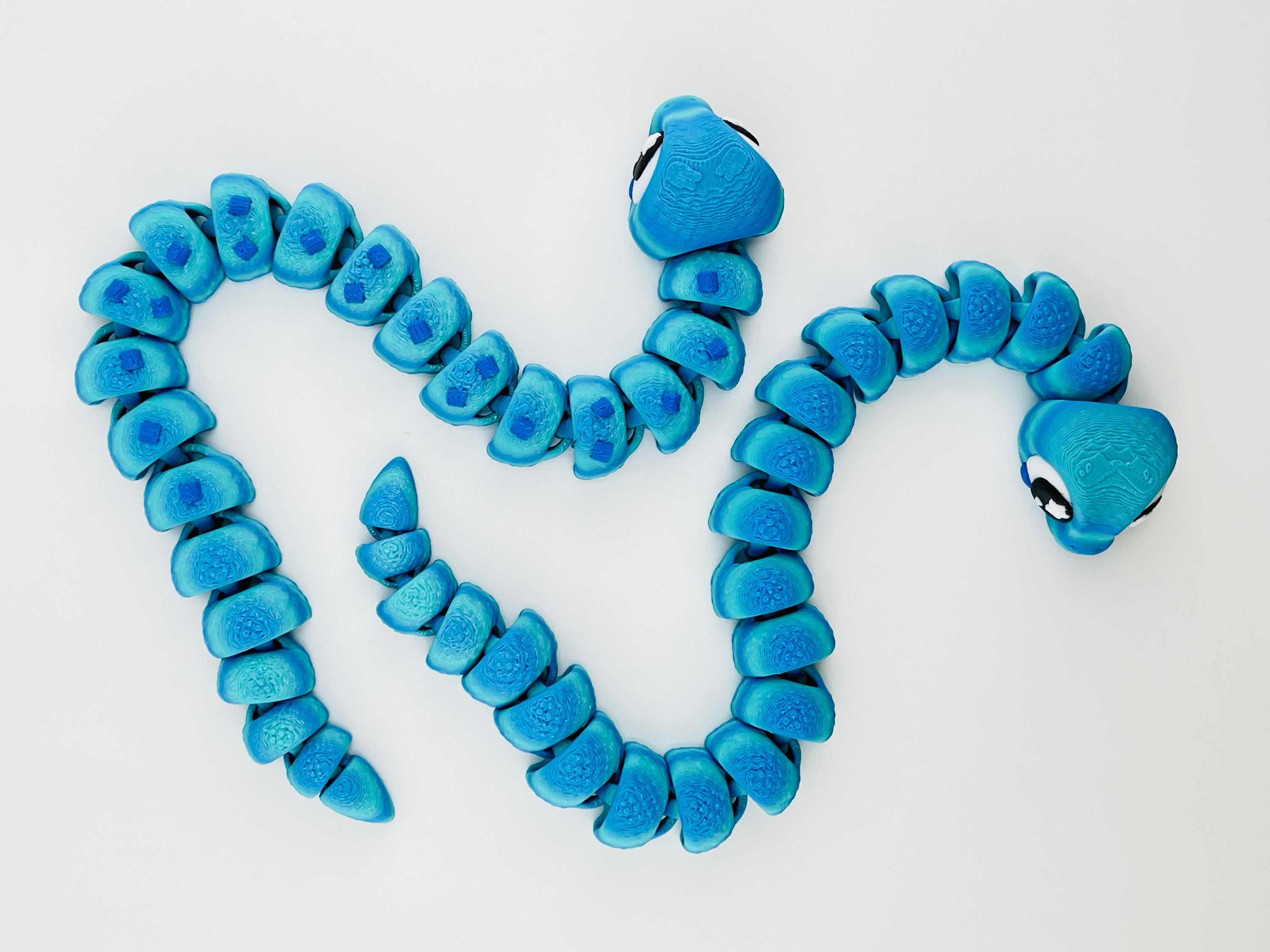 Blue Snake Fidget Toy