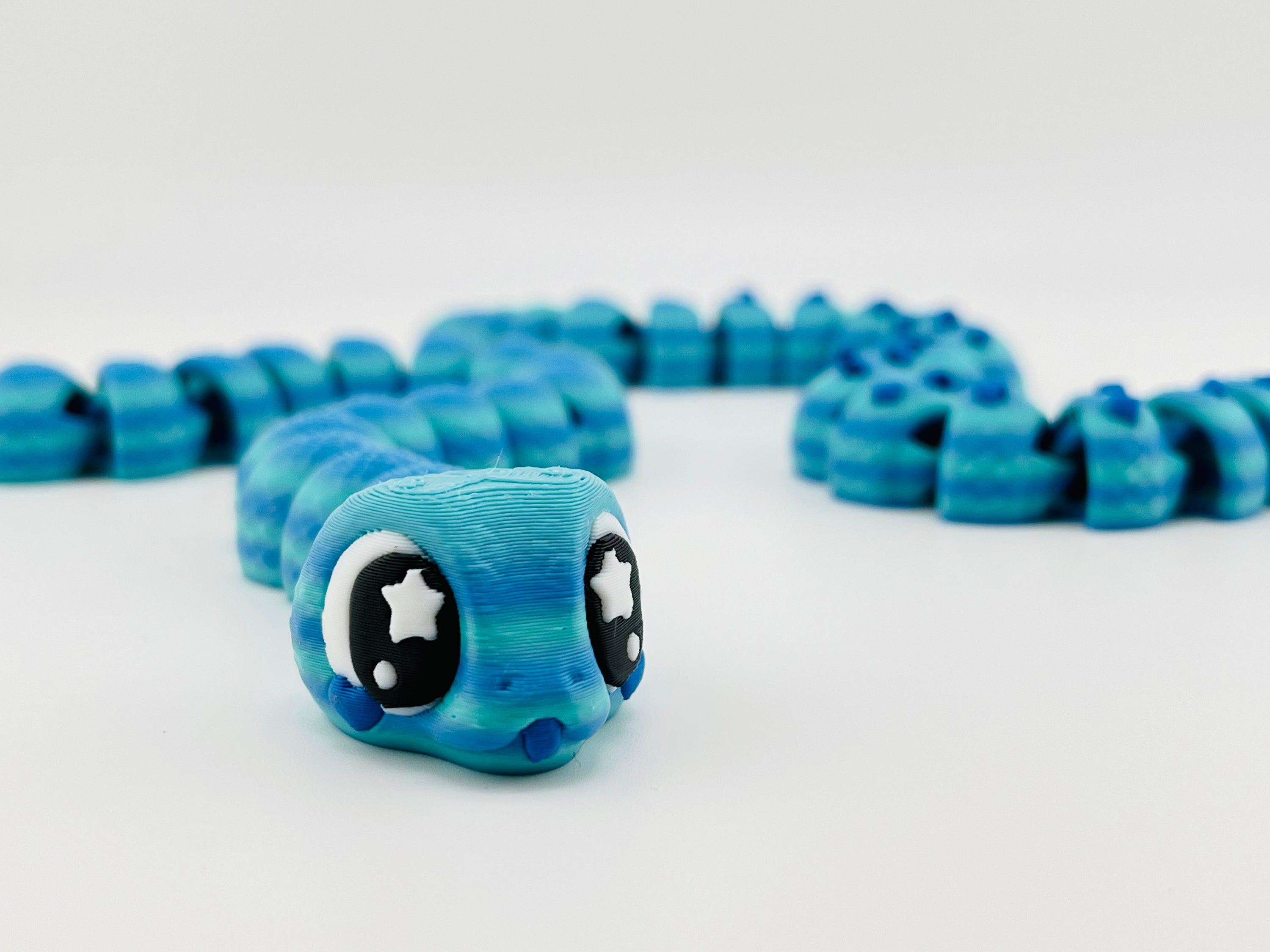 Blue Snake Fidget Toy