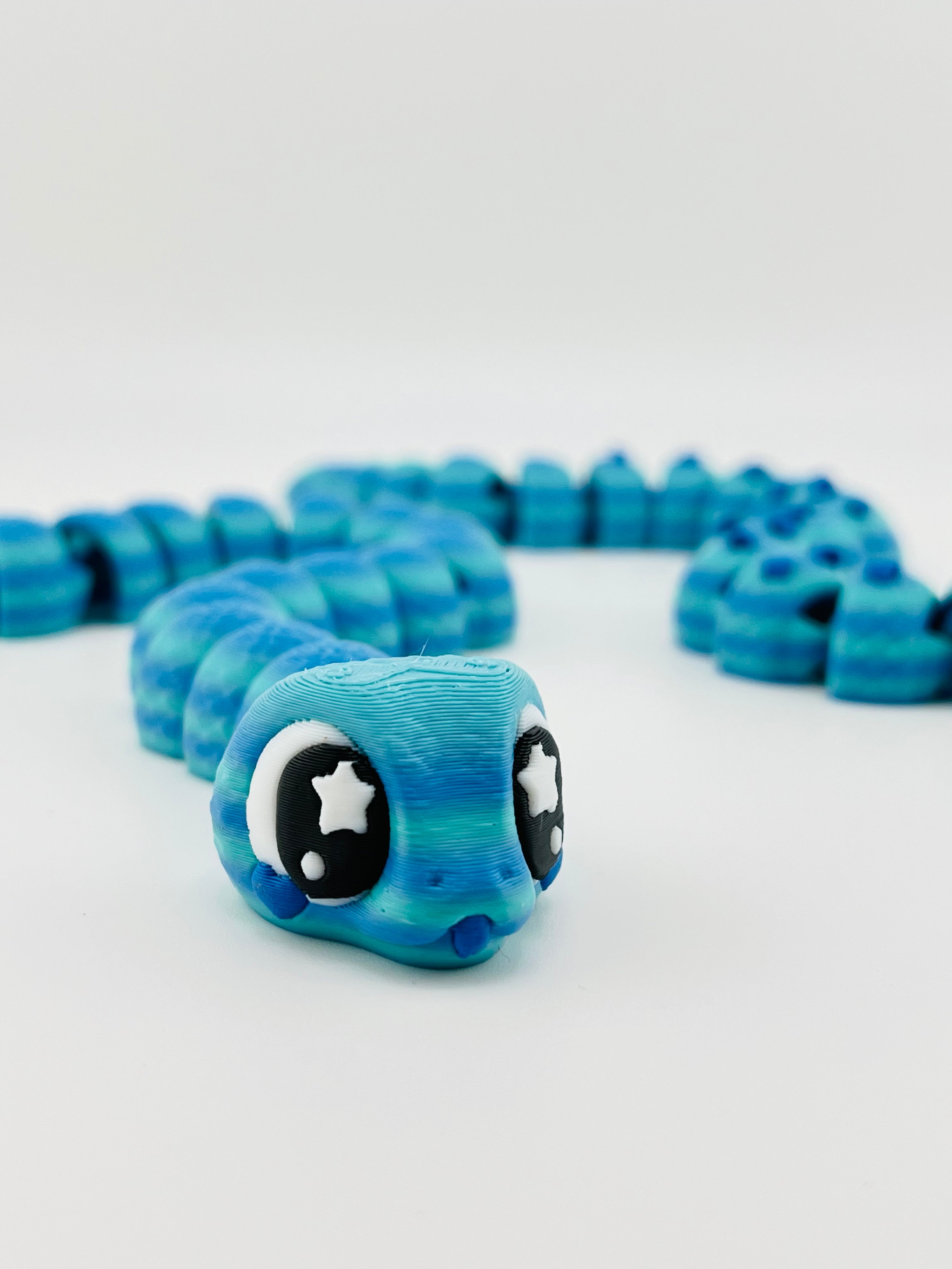 Blue Snake Fidget Toy