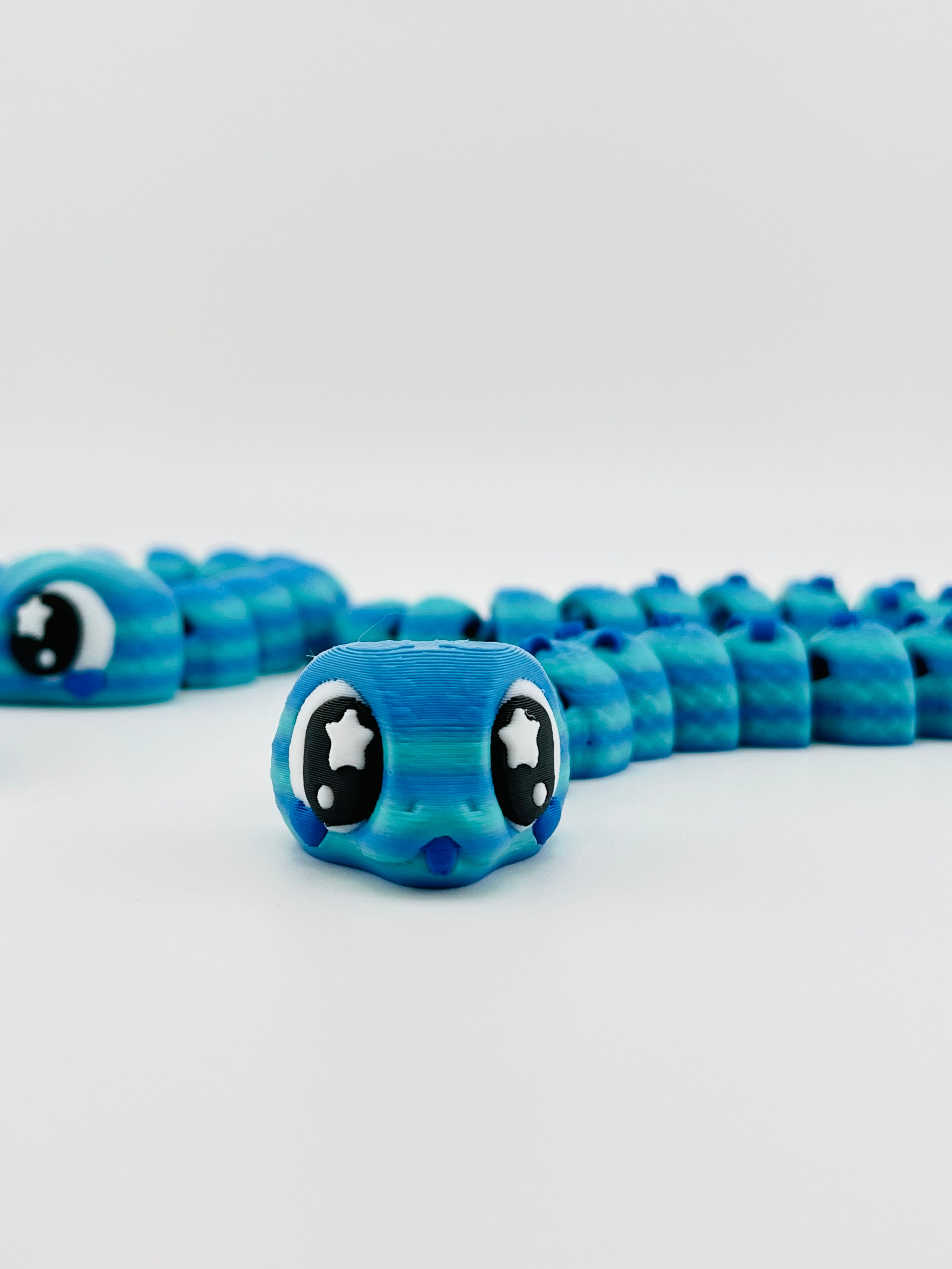 Blue Snake Fidget Toy