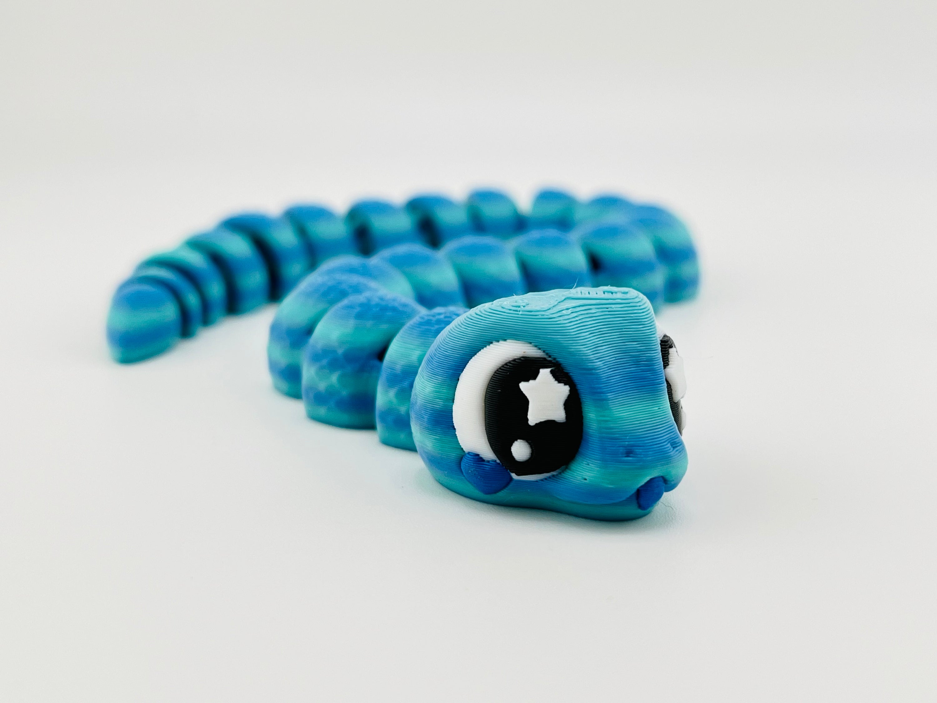 Blue Snake Fidget Toy