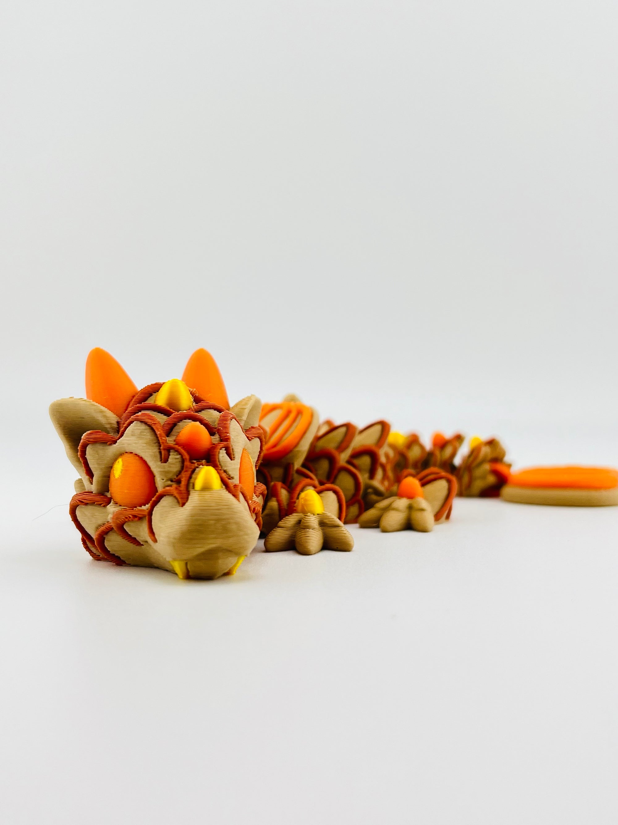 Baby Pumpkin Spice Cookie Dragon