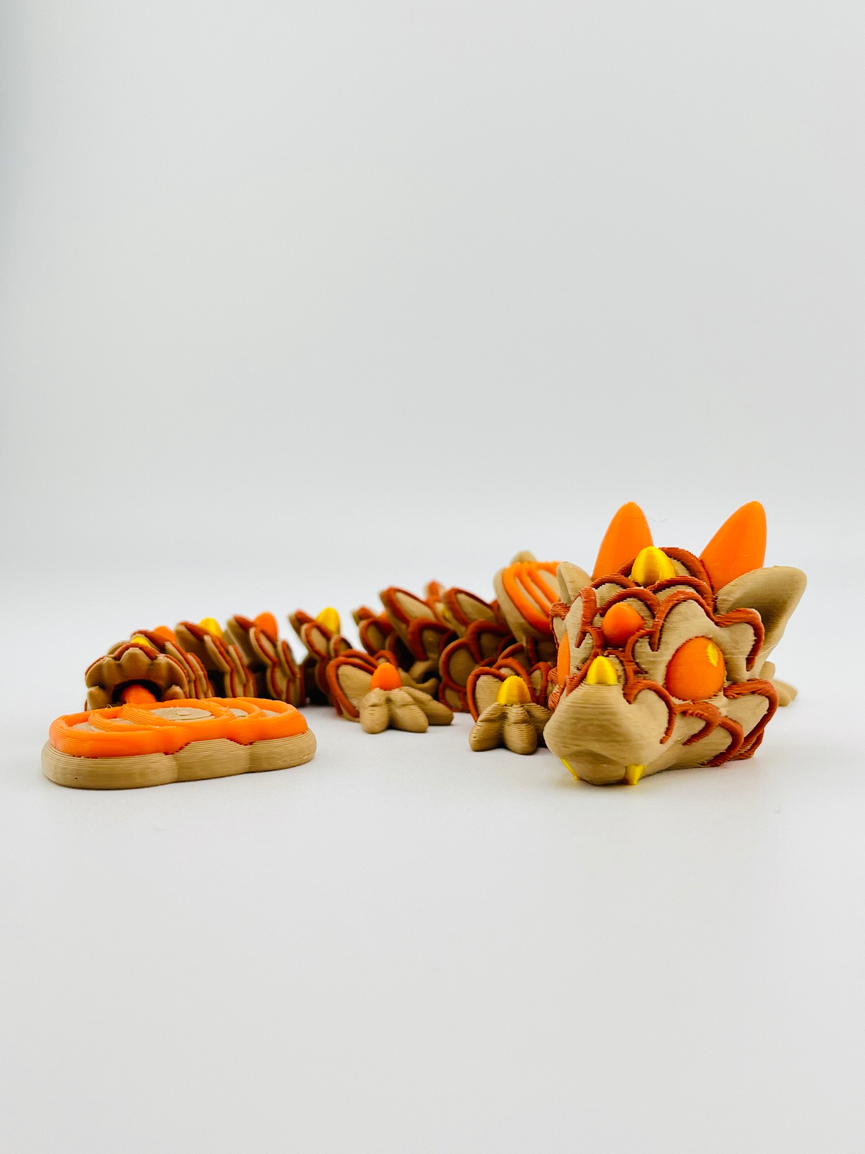 Baby Pumpkin Spice Cookie Dragon