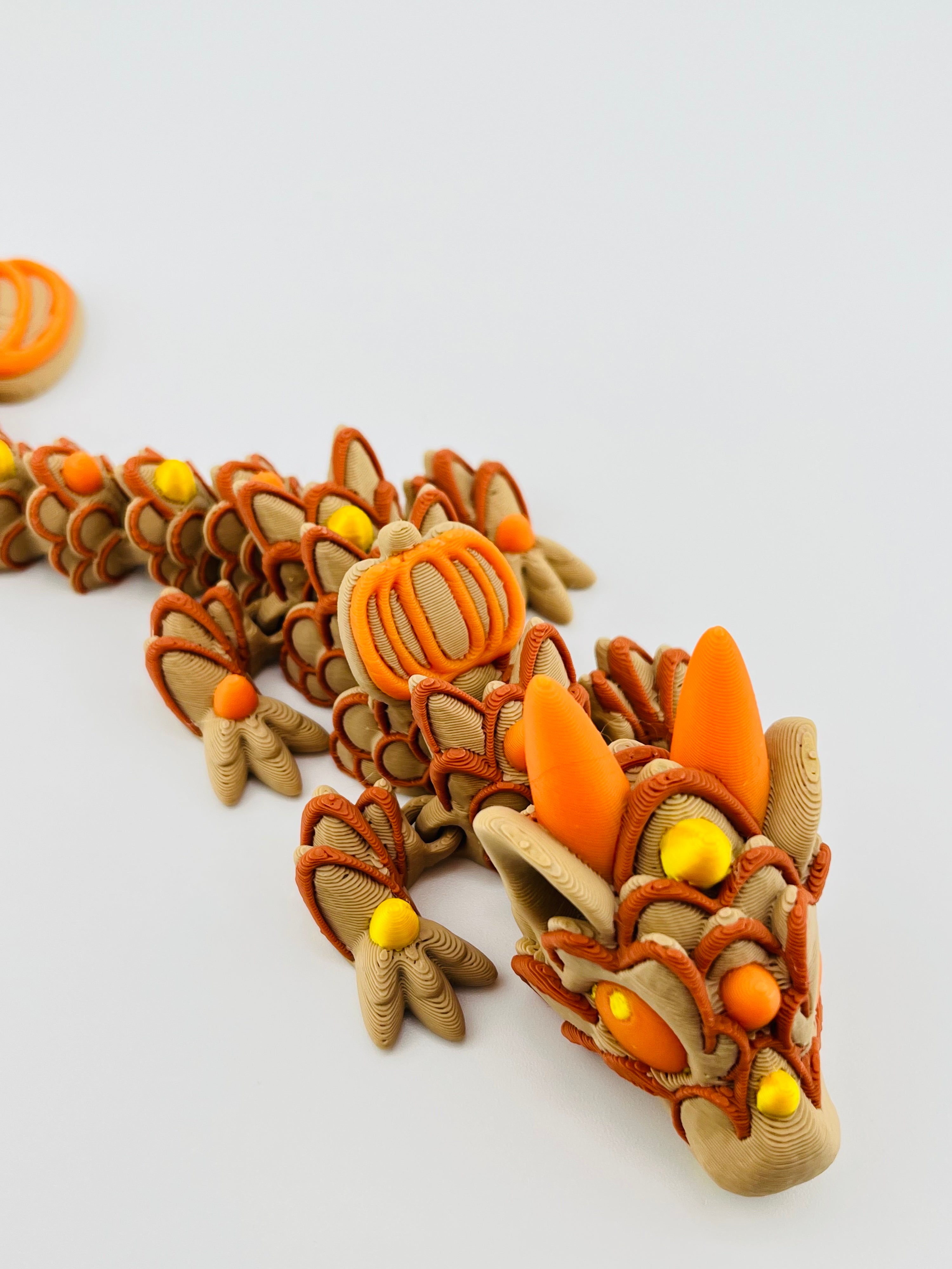 Baby Pumpkin Spice Cookie Dragon