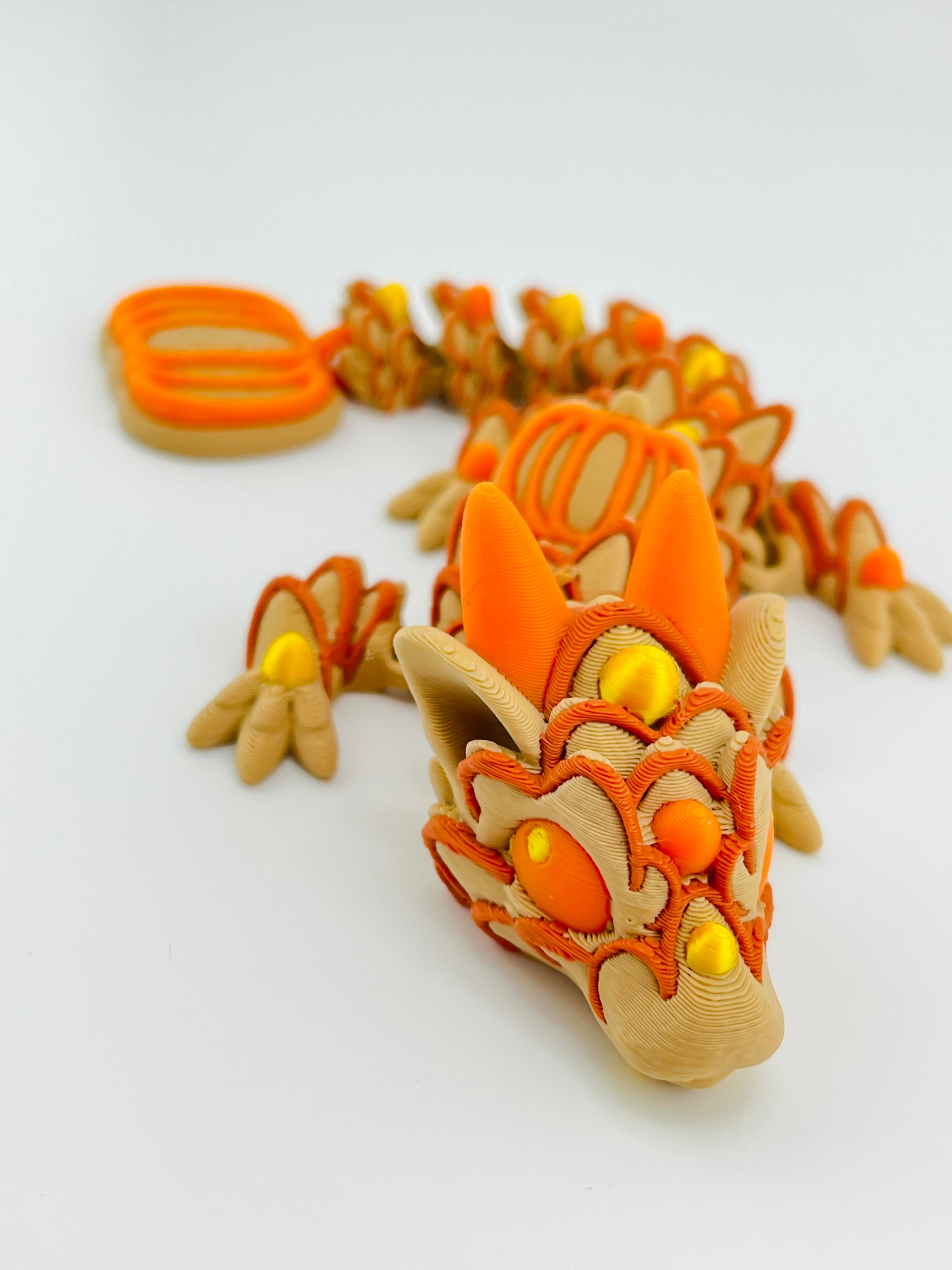 Baby Pumpkin Spice Cookie Dragon