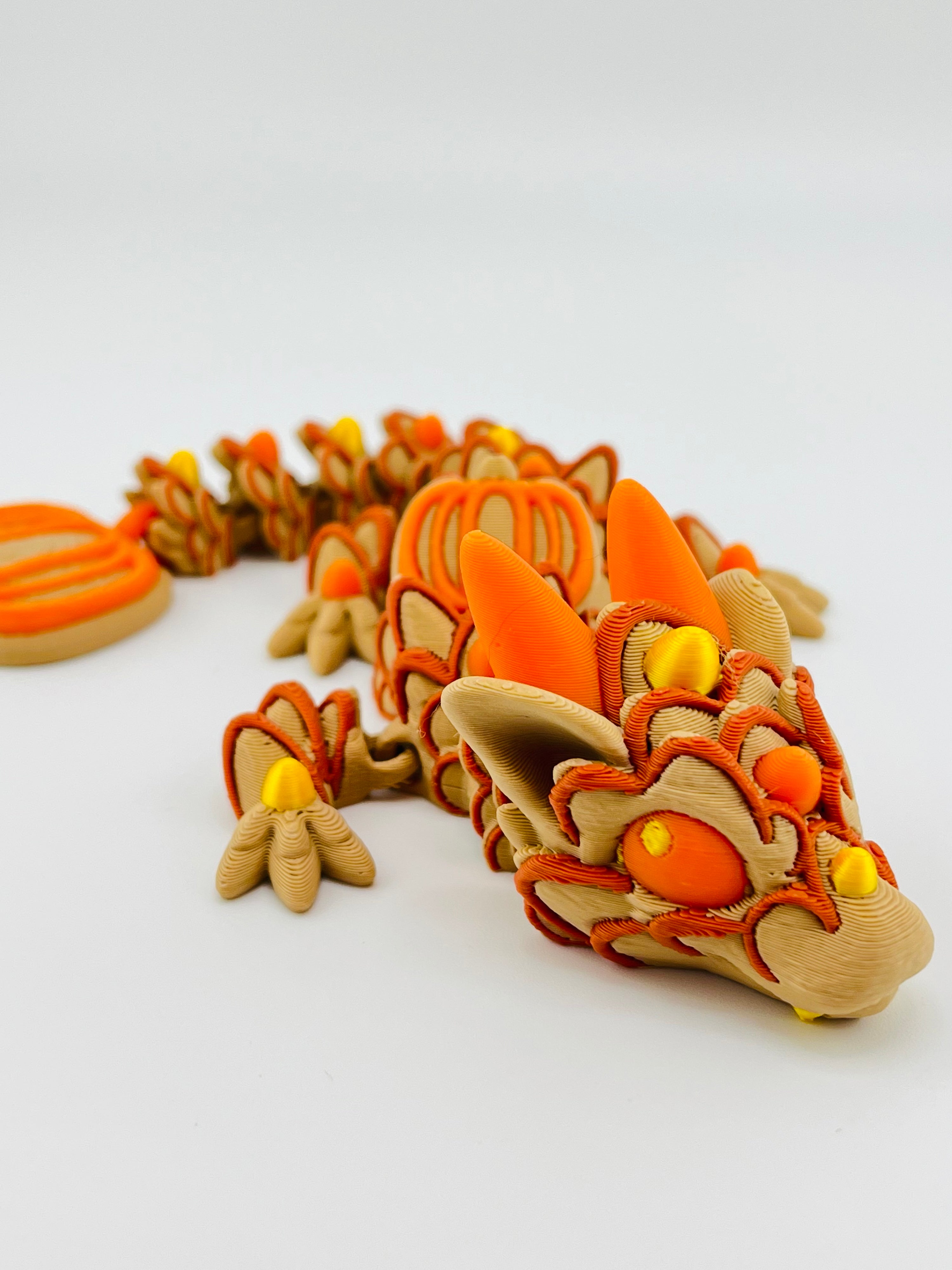 Baby Pumpkin Spice Cookie Dragon