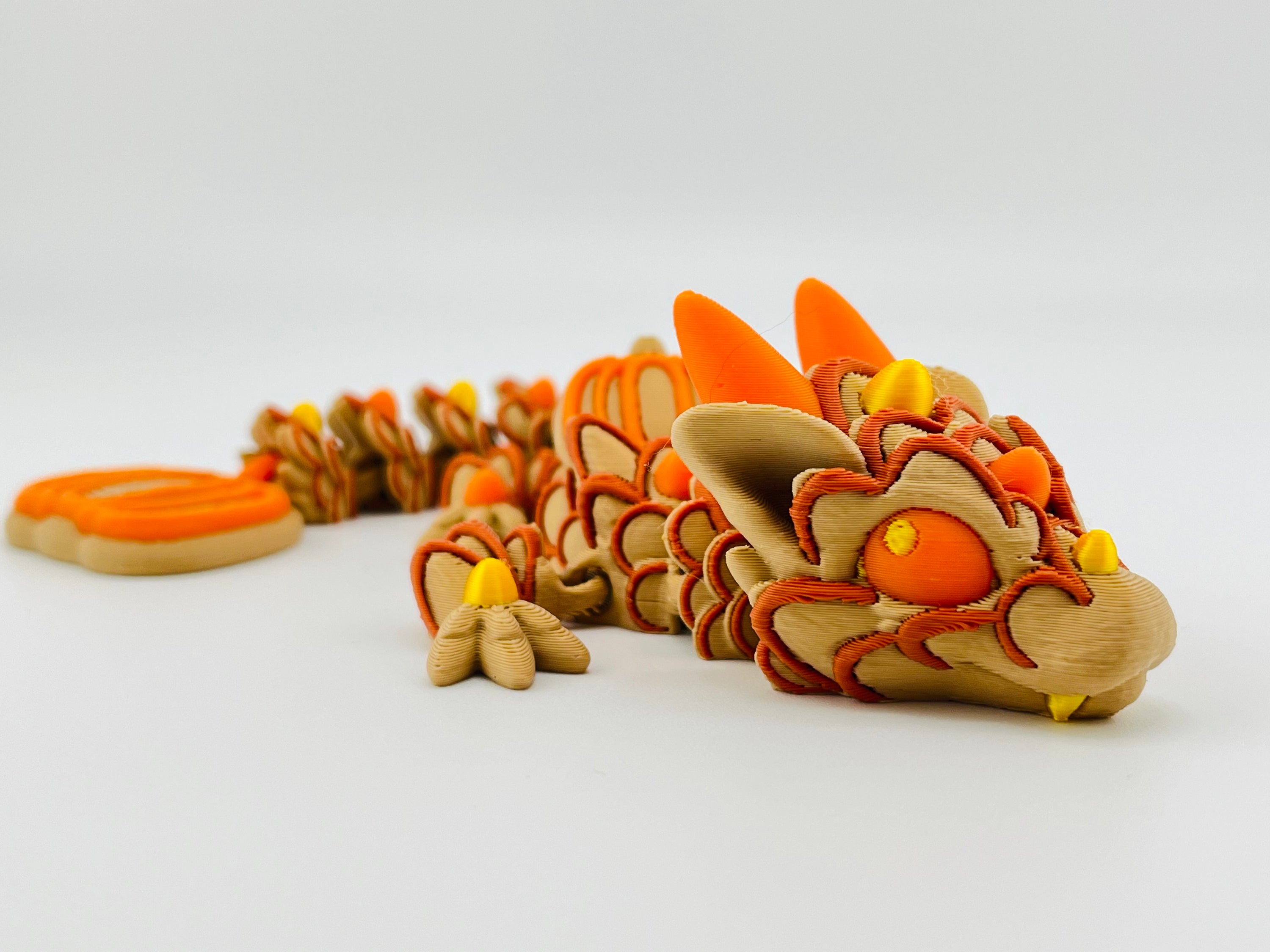 Baby Pumpkin Spice Cookie Dragon