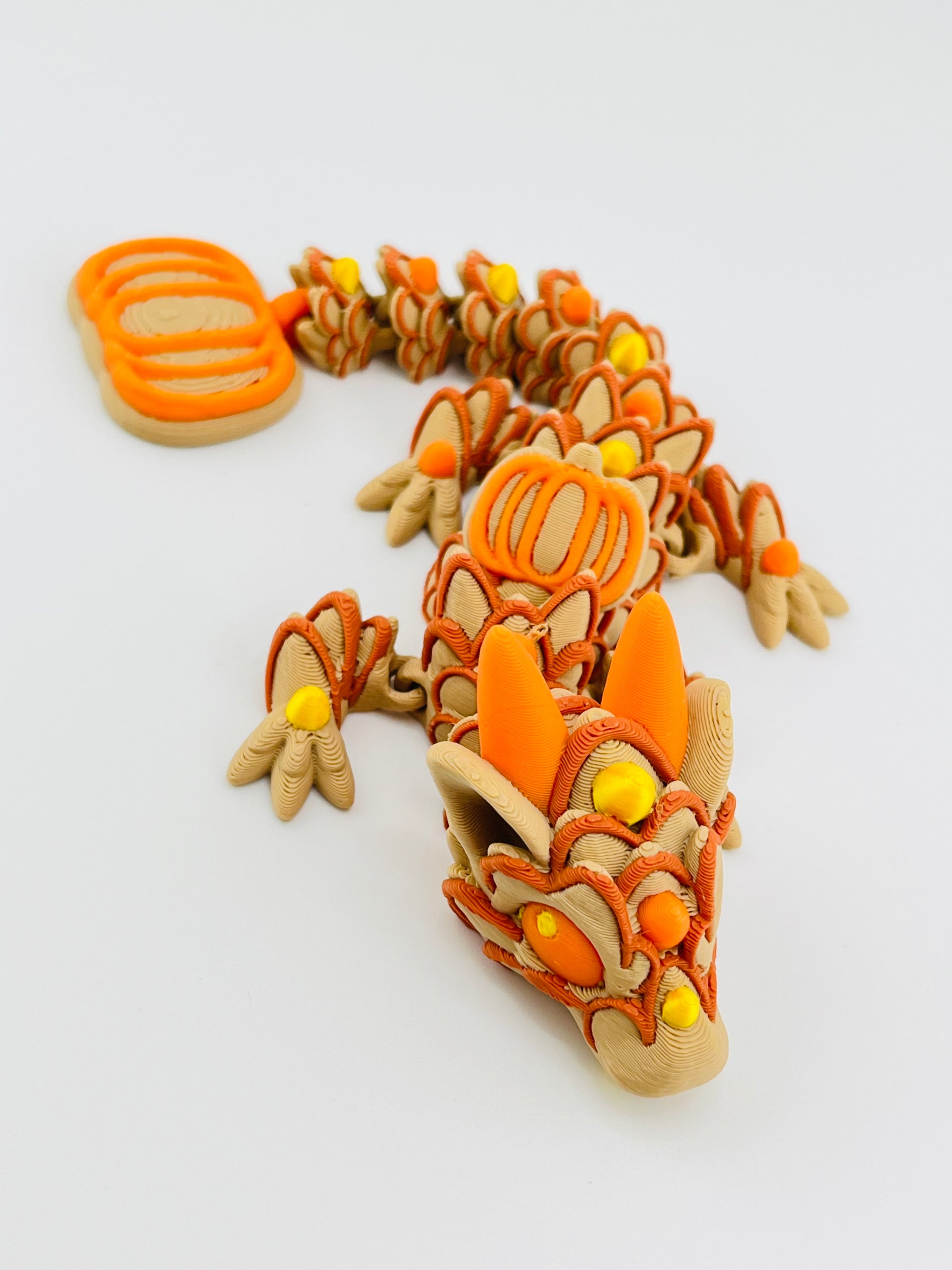 Baby Pumpkin Spice Cookie Dragon