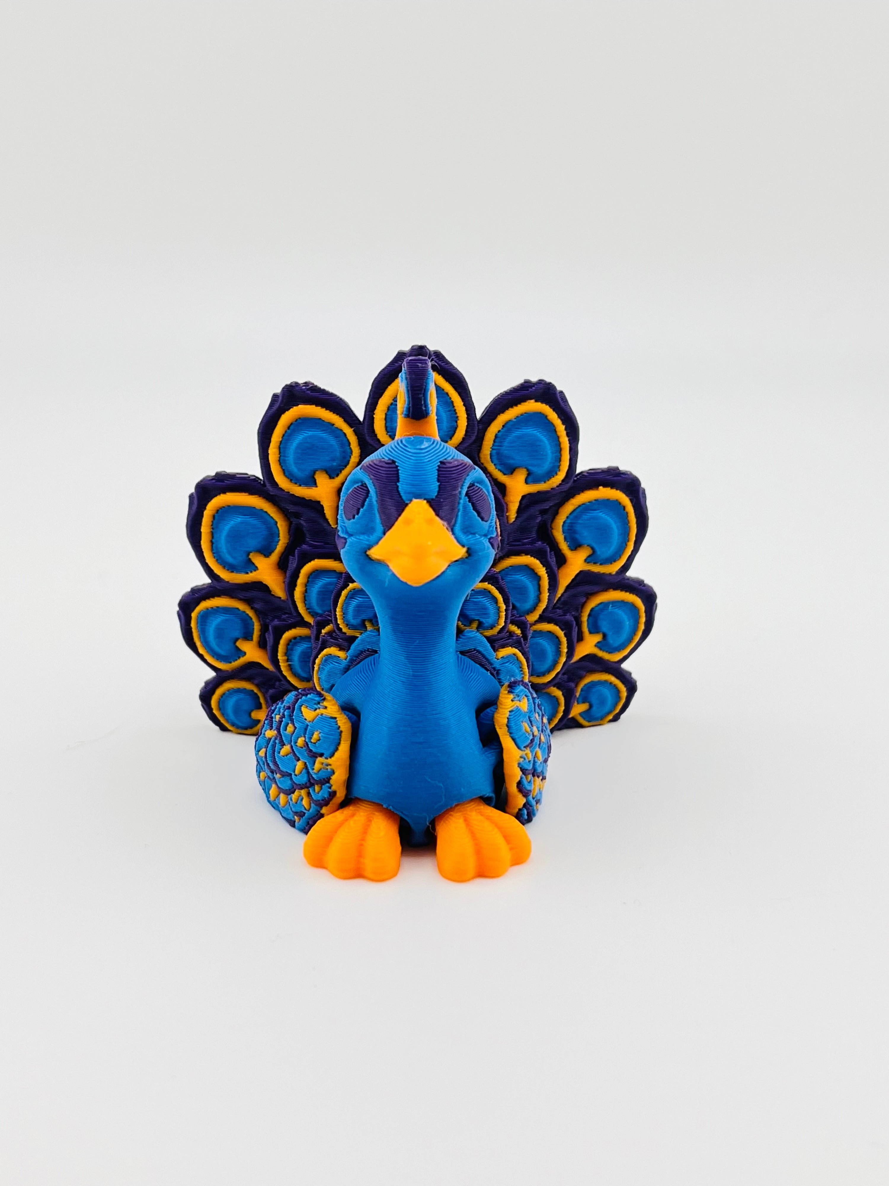 Tiny Peacock Fidget Toy