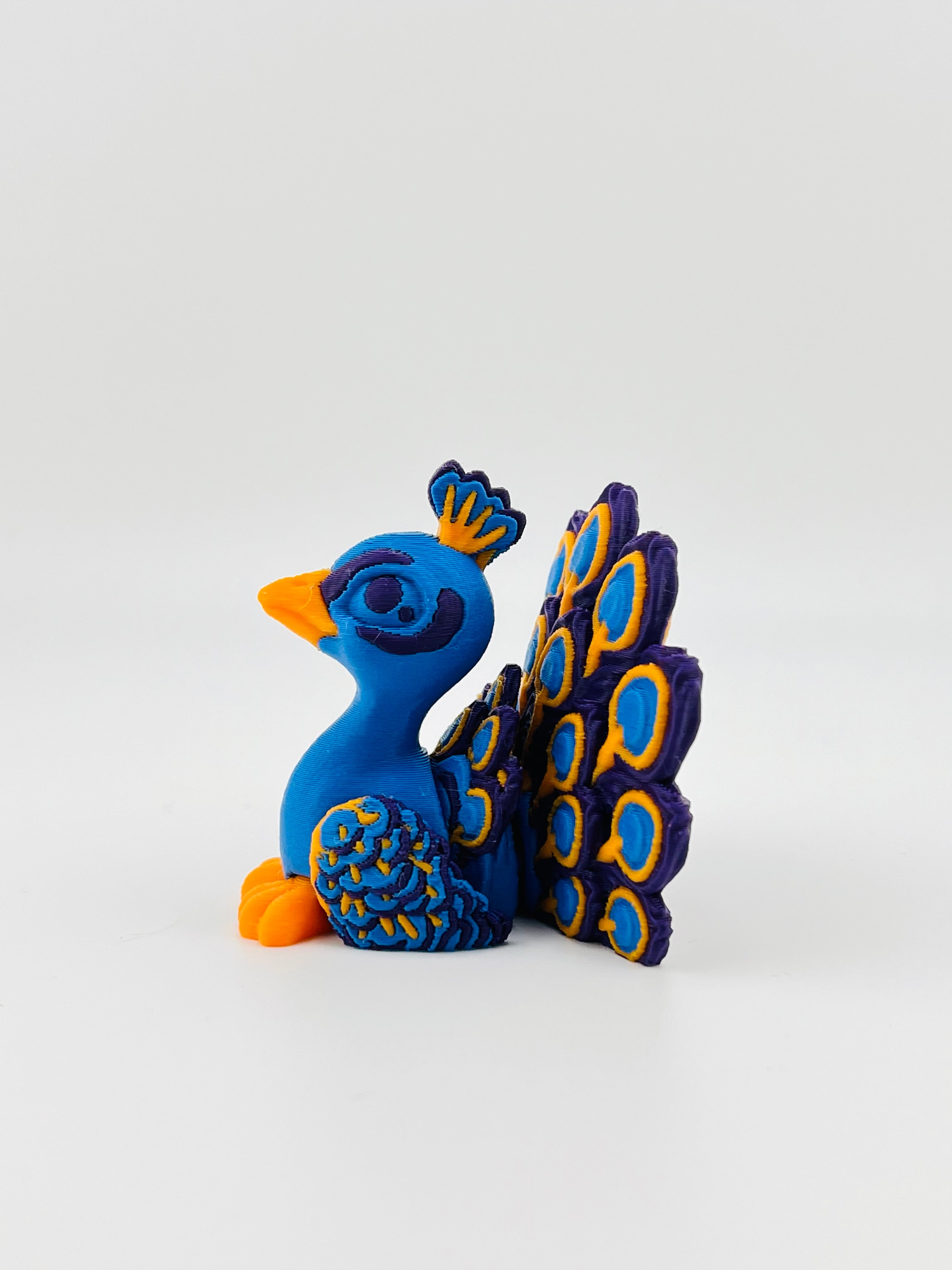 Tiny Peacock Fidget Toy