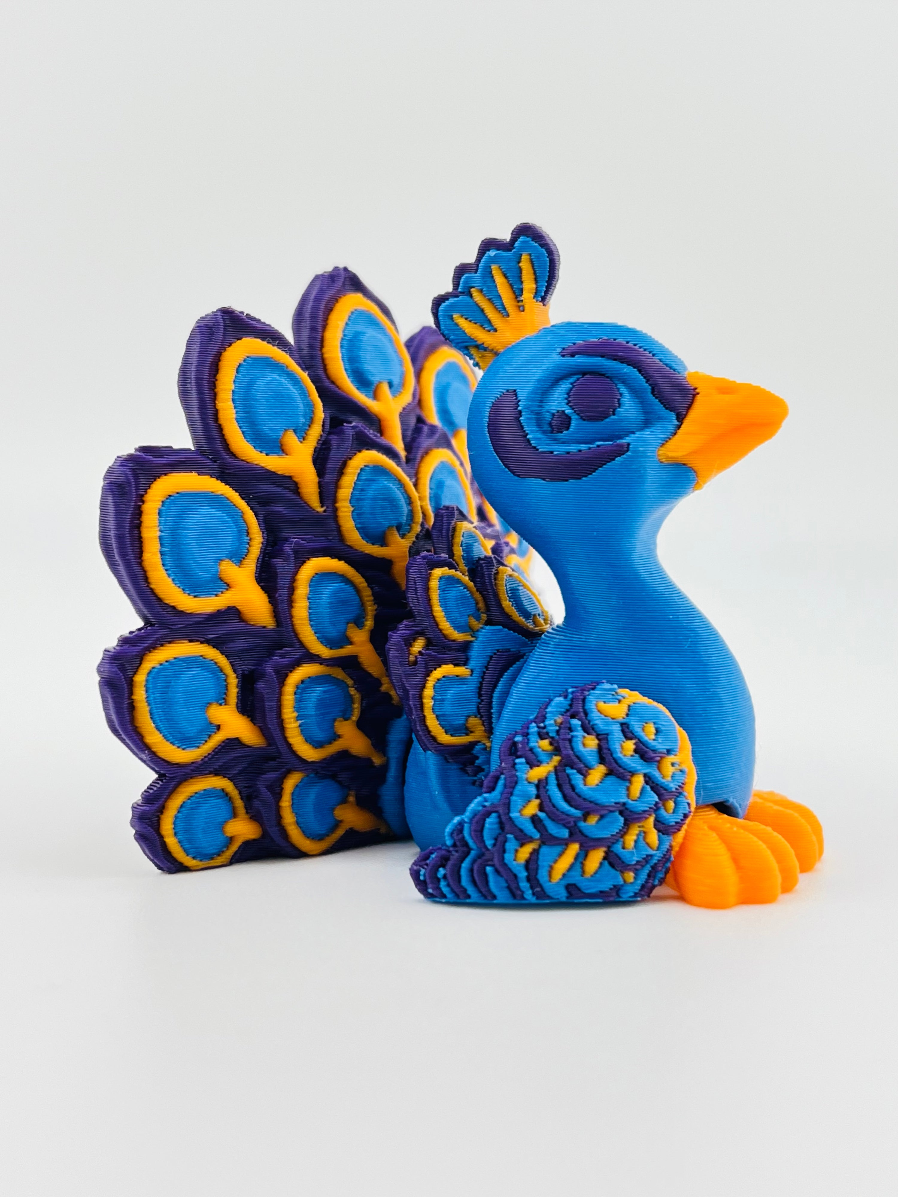 Tiny Peacock Fidget Toy