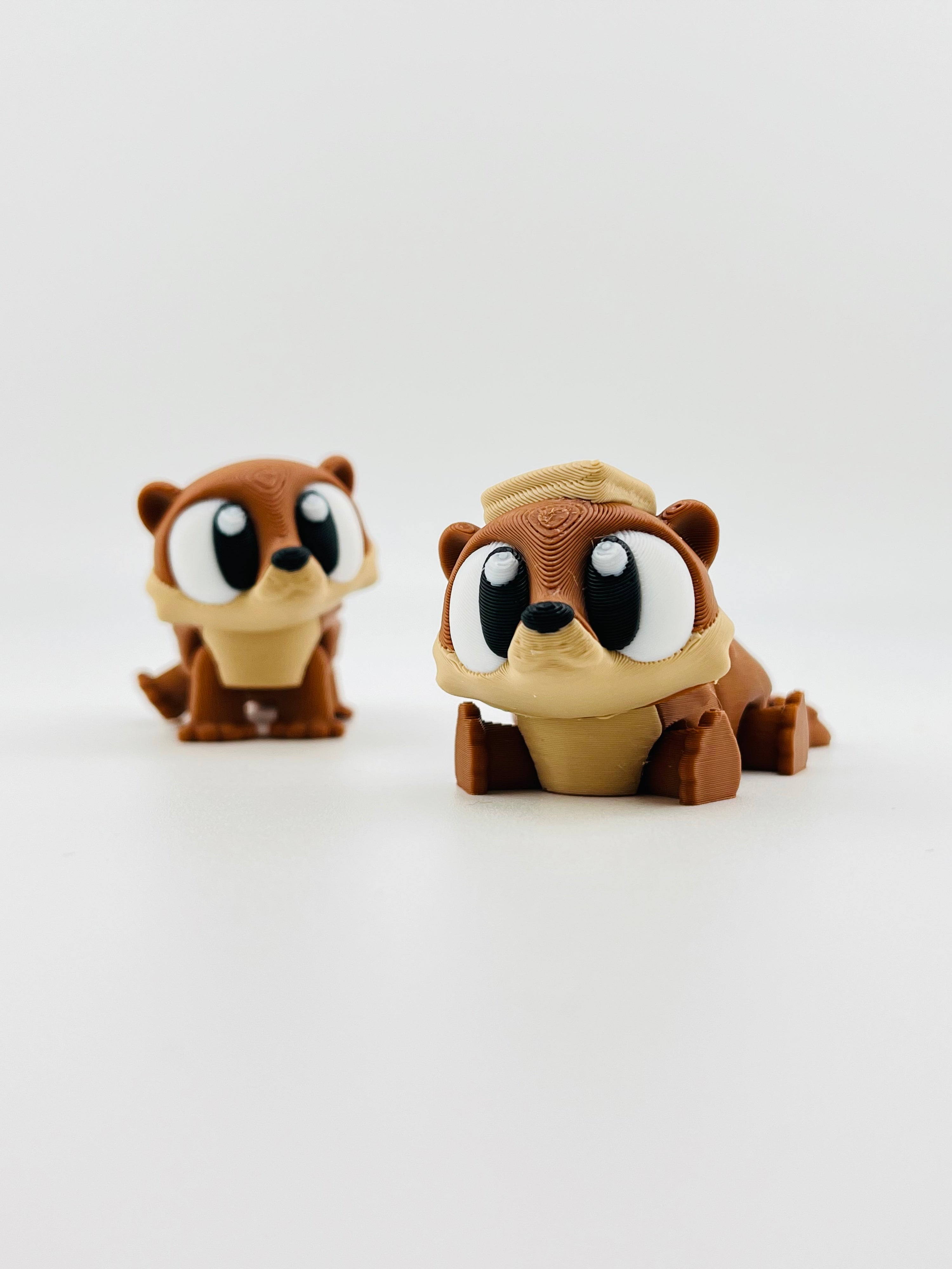 Otter with Hat Fidget Toy