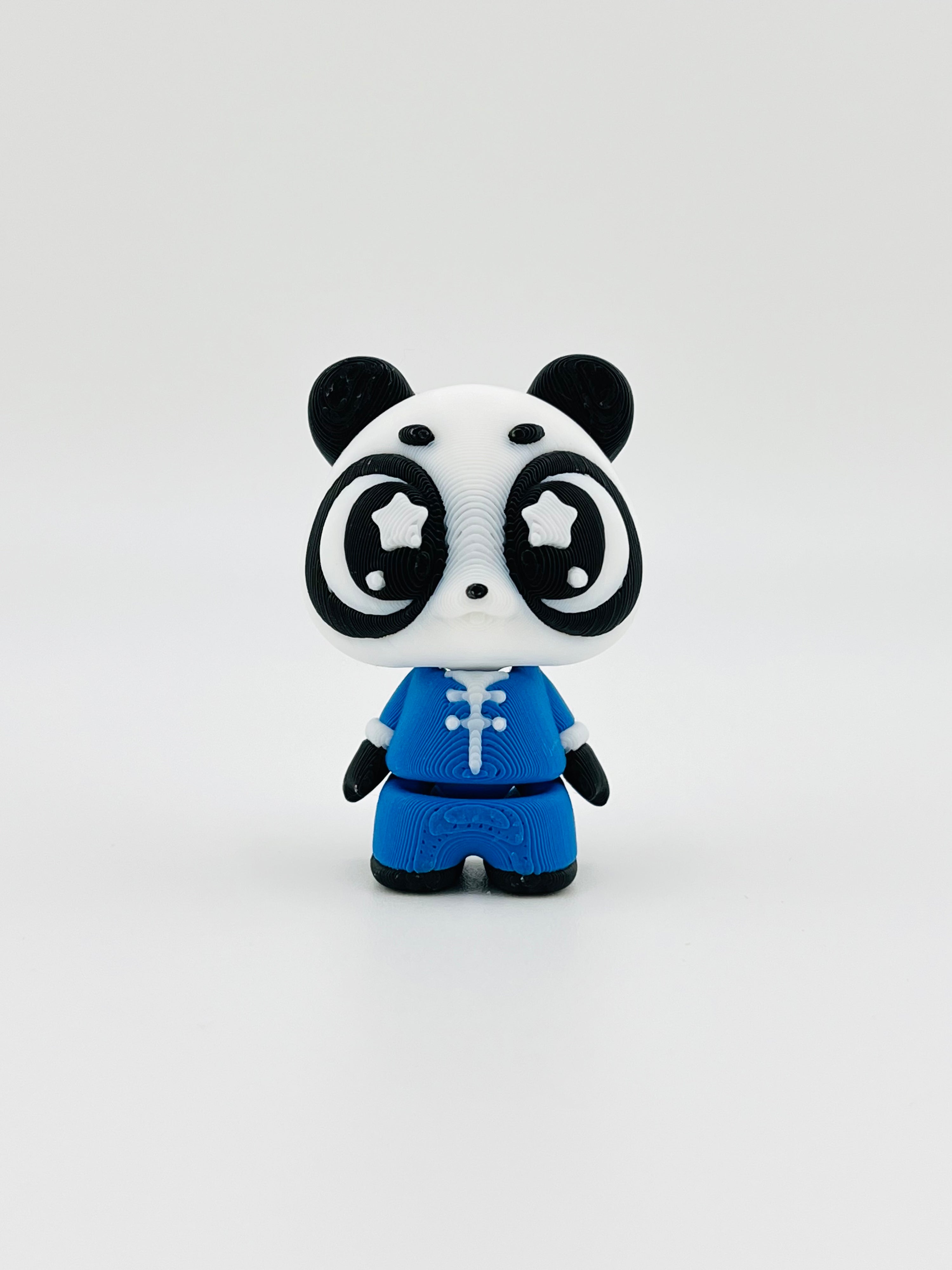 Blue Panda Tangzhuang Fidget
