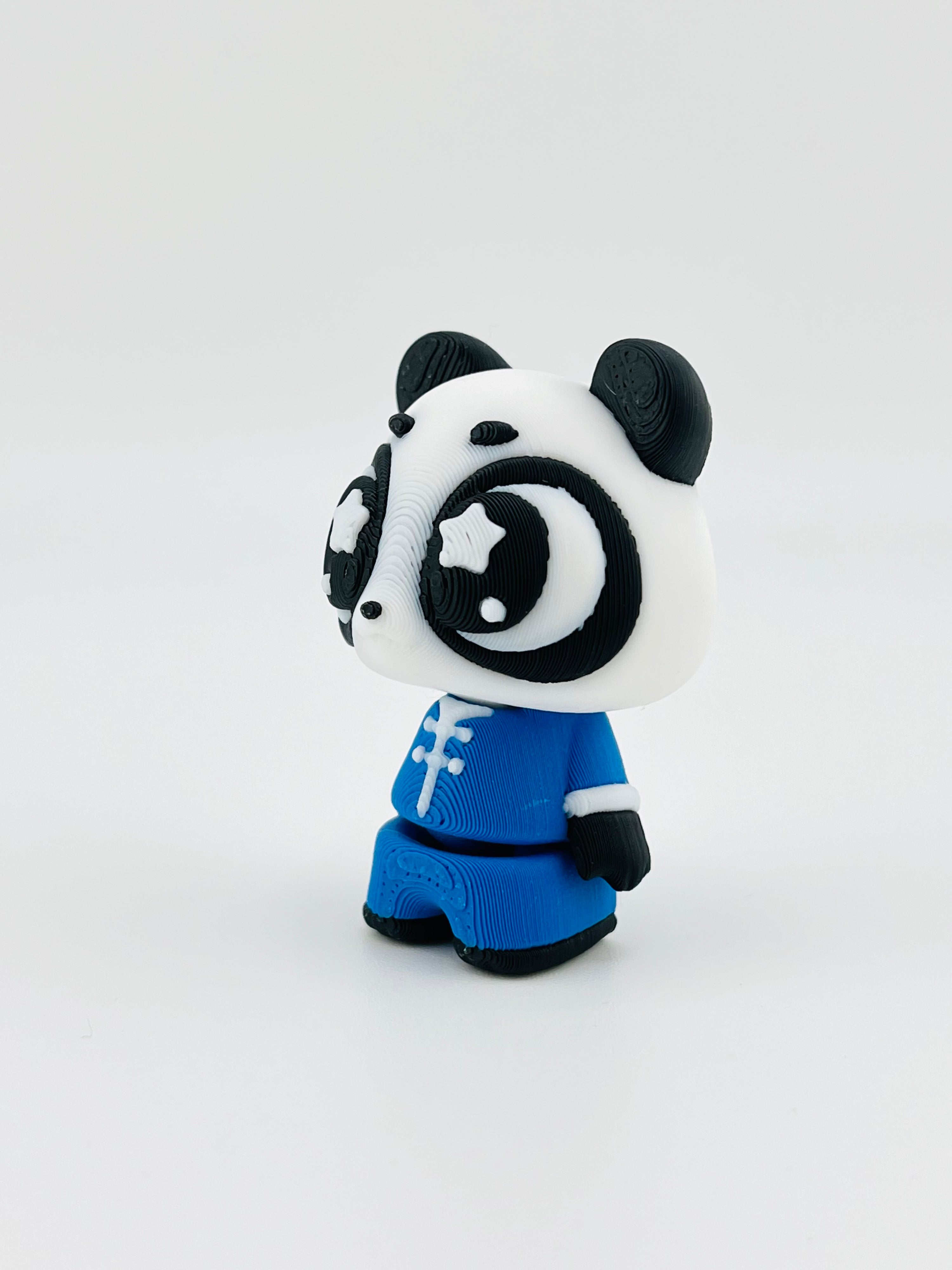 Blue Panda Tangzhuang Fidget