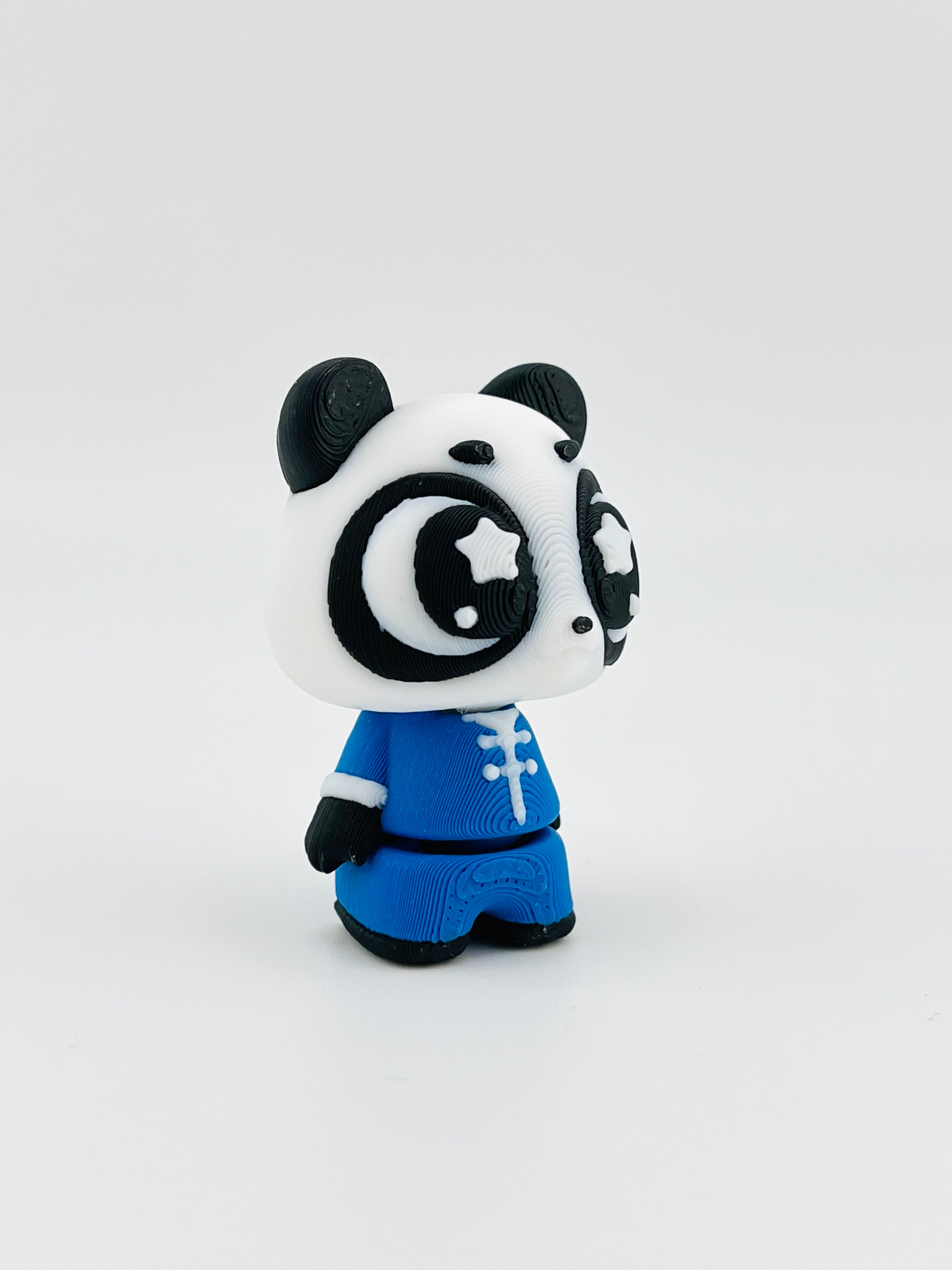 Blue Panda Tangzhuang Fidget