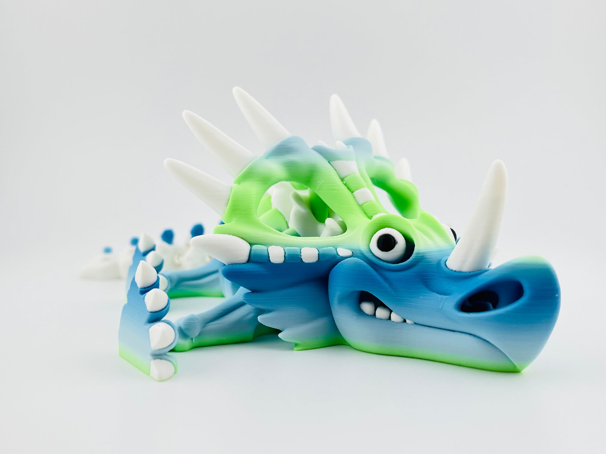 Skeleton Styracosaurus Meadow Fidget