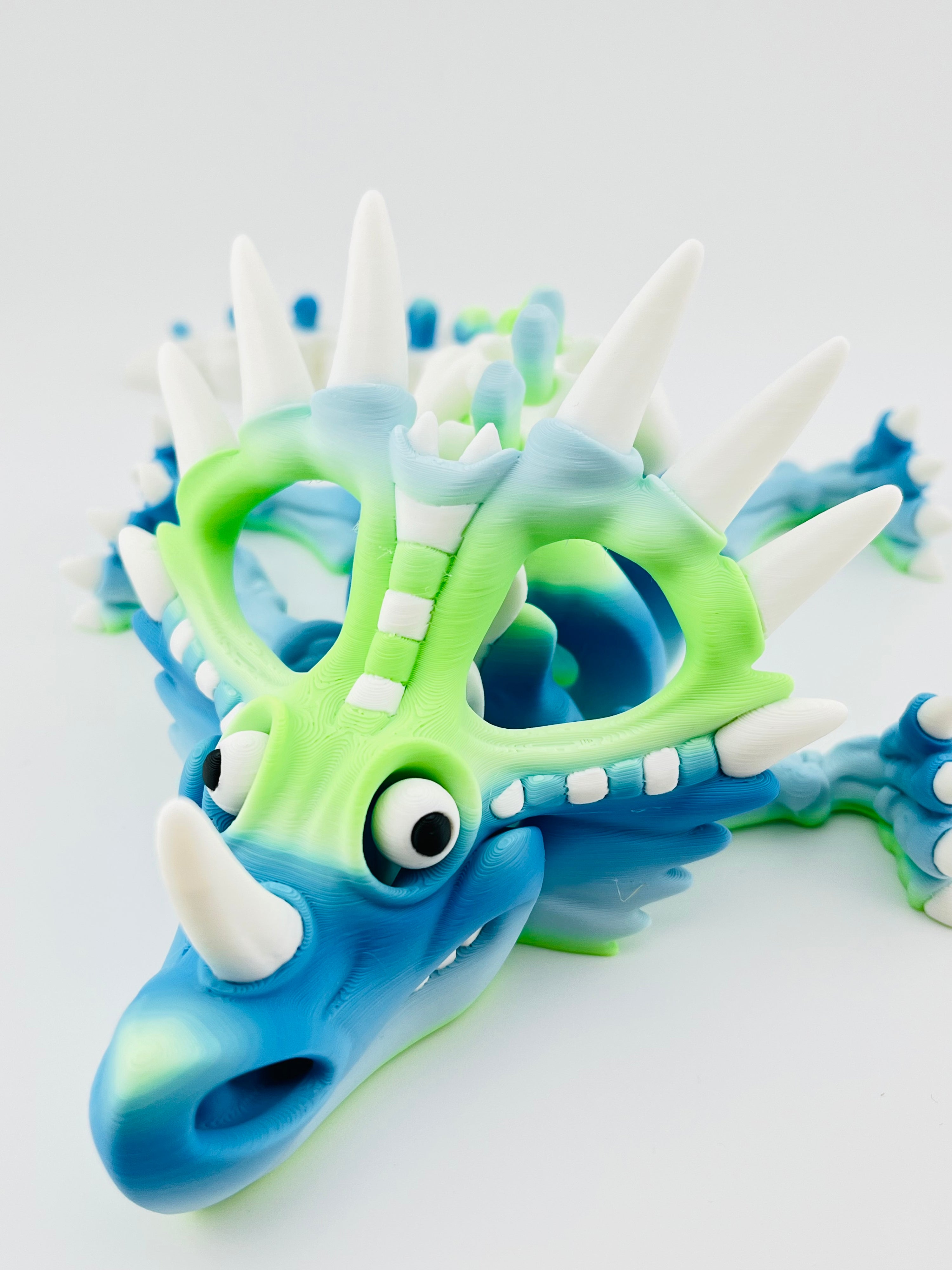 Skeleton Styracosaurus Meadow Fidget