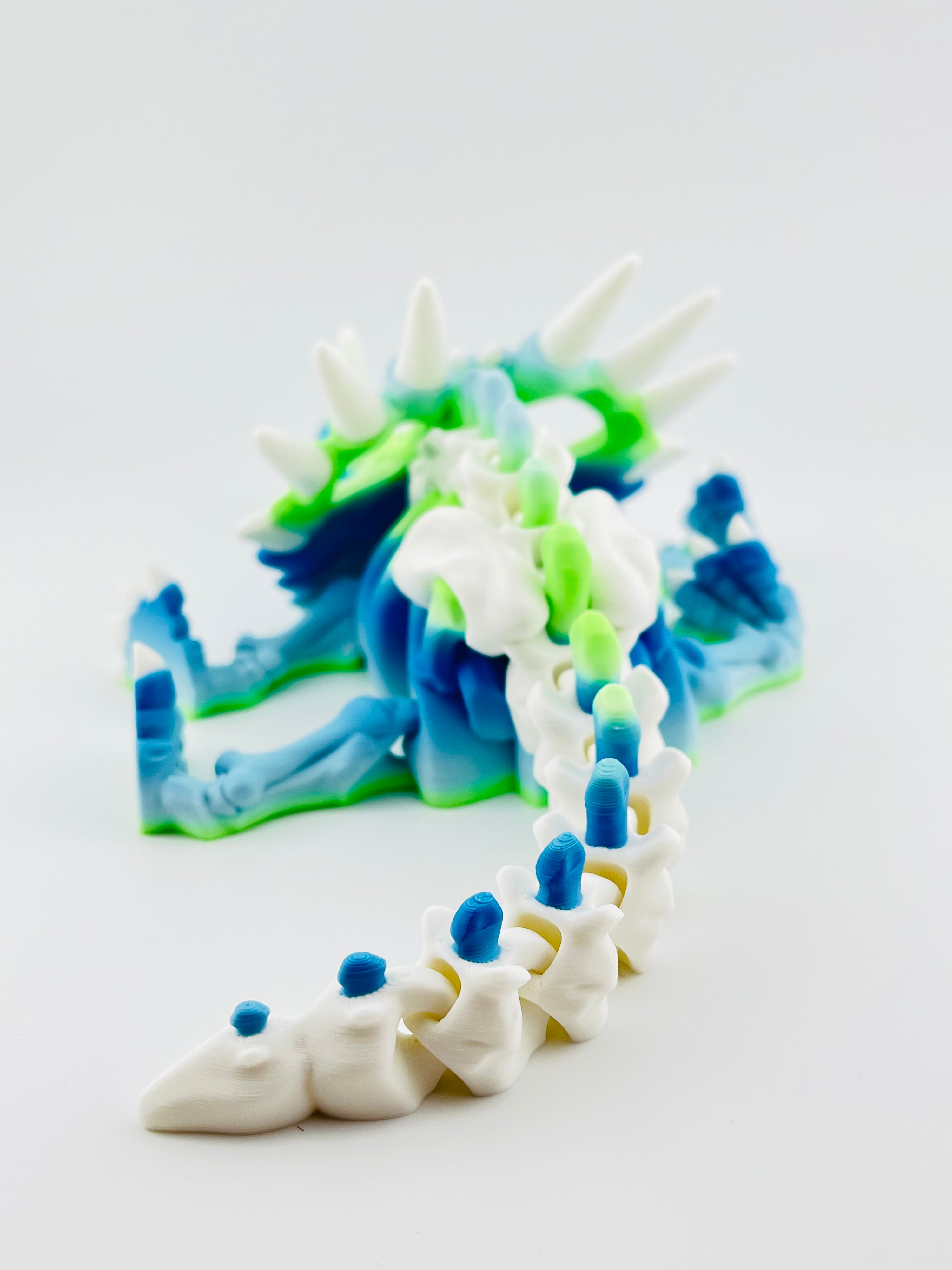 Skeleton Styracosaurus Meadow Fidget