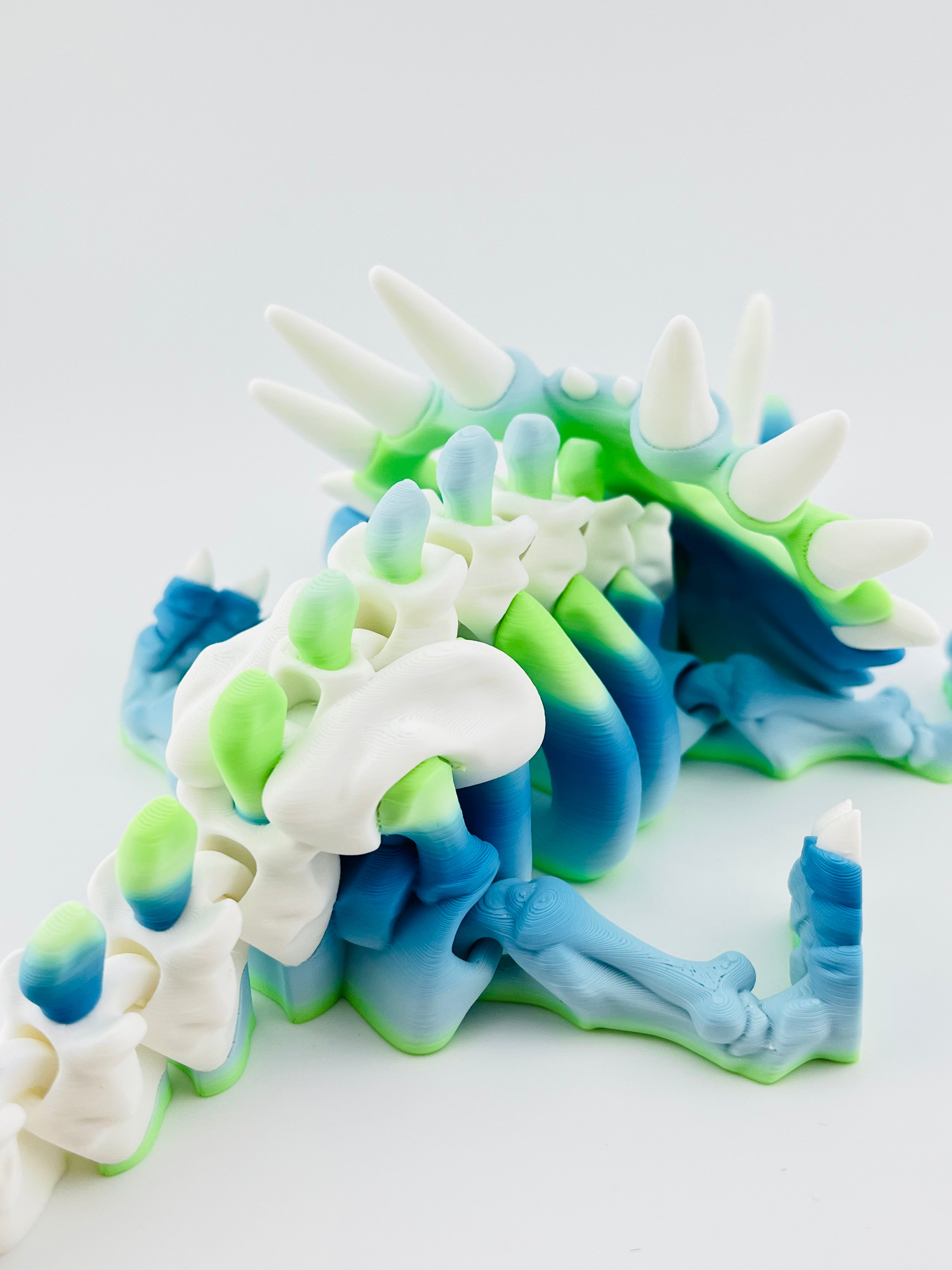 Skeleton Styracosaurus Meadow Fidget