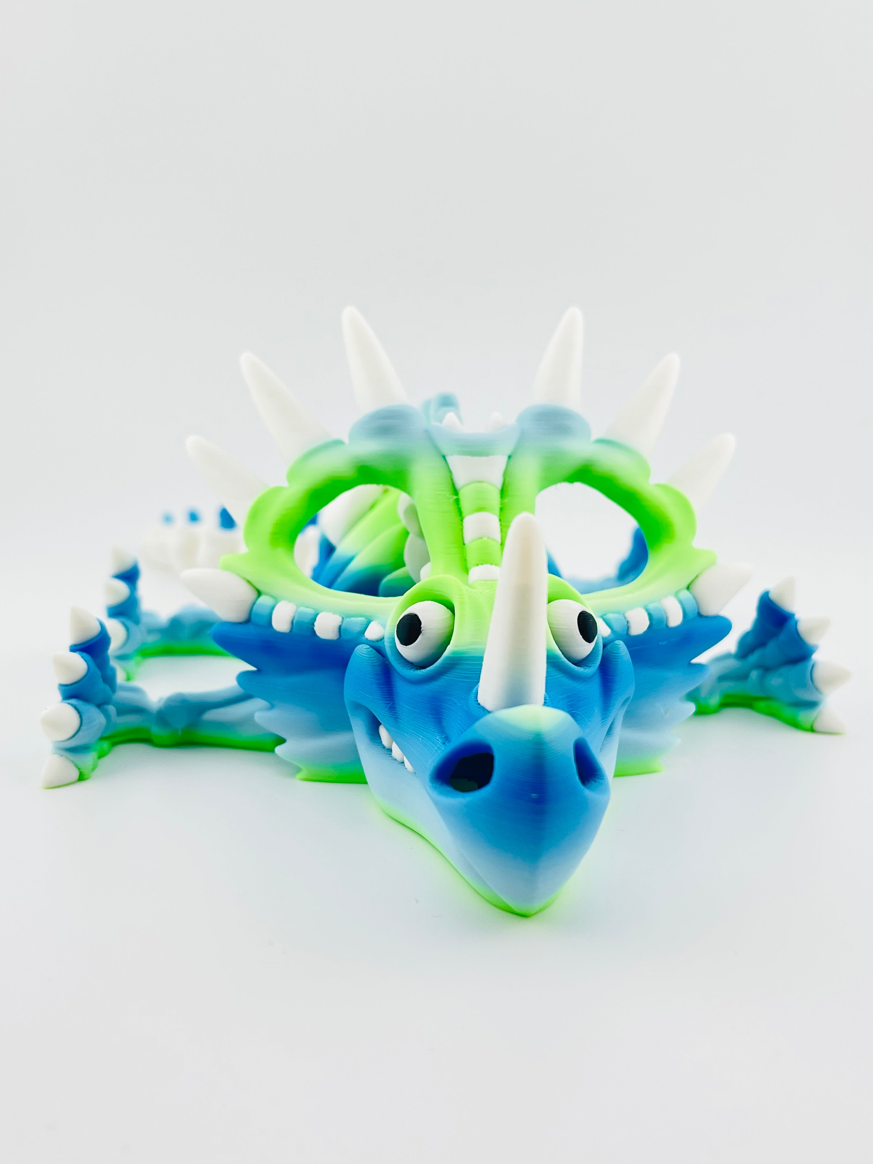 Skeleton Styracosaurus Meadow Fidget