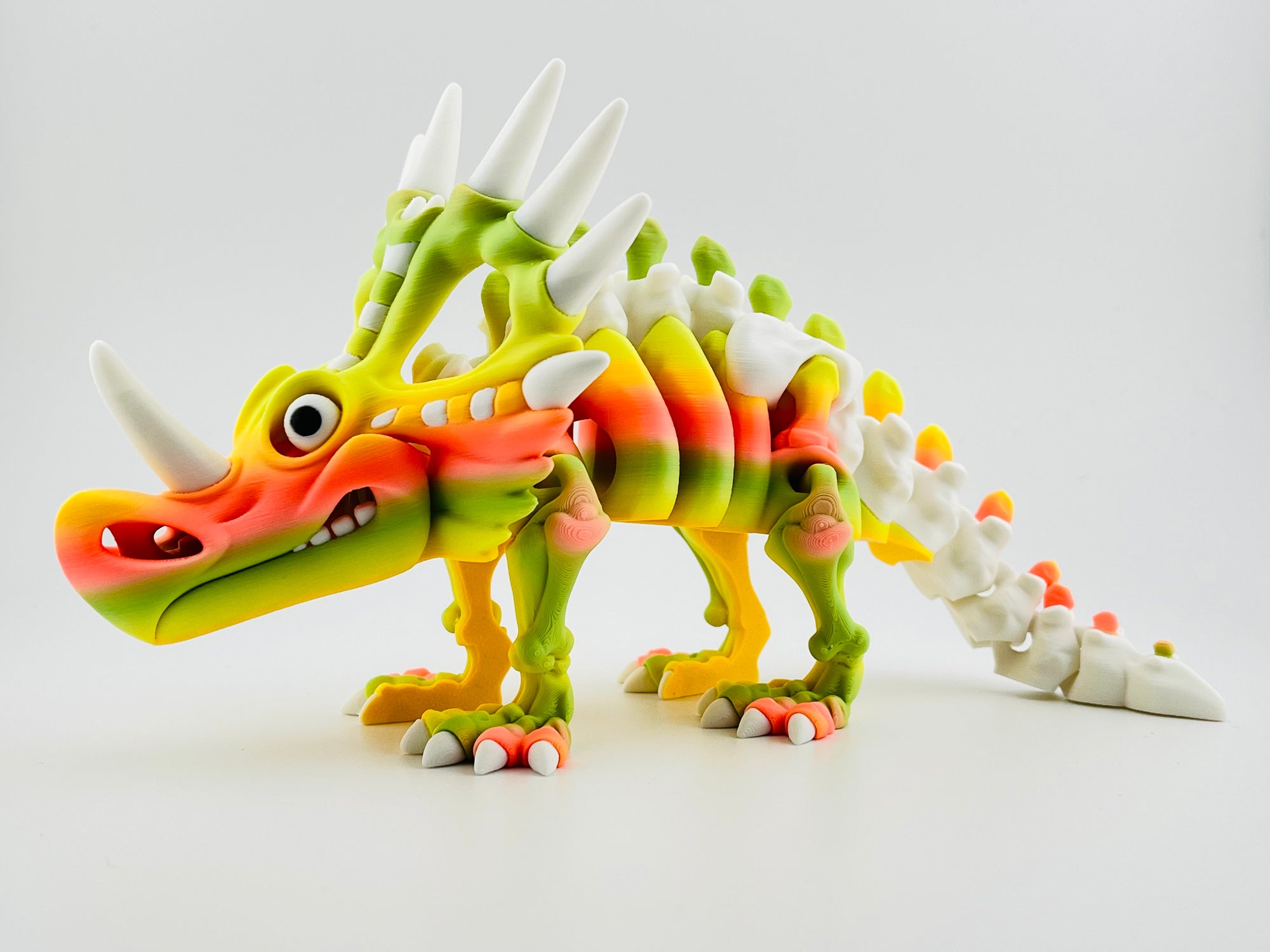 Skeleton Styracosaurus Tropical Fidget