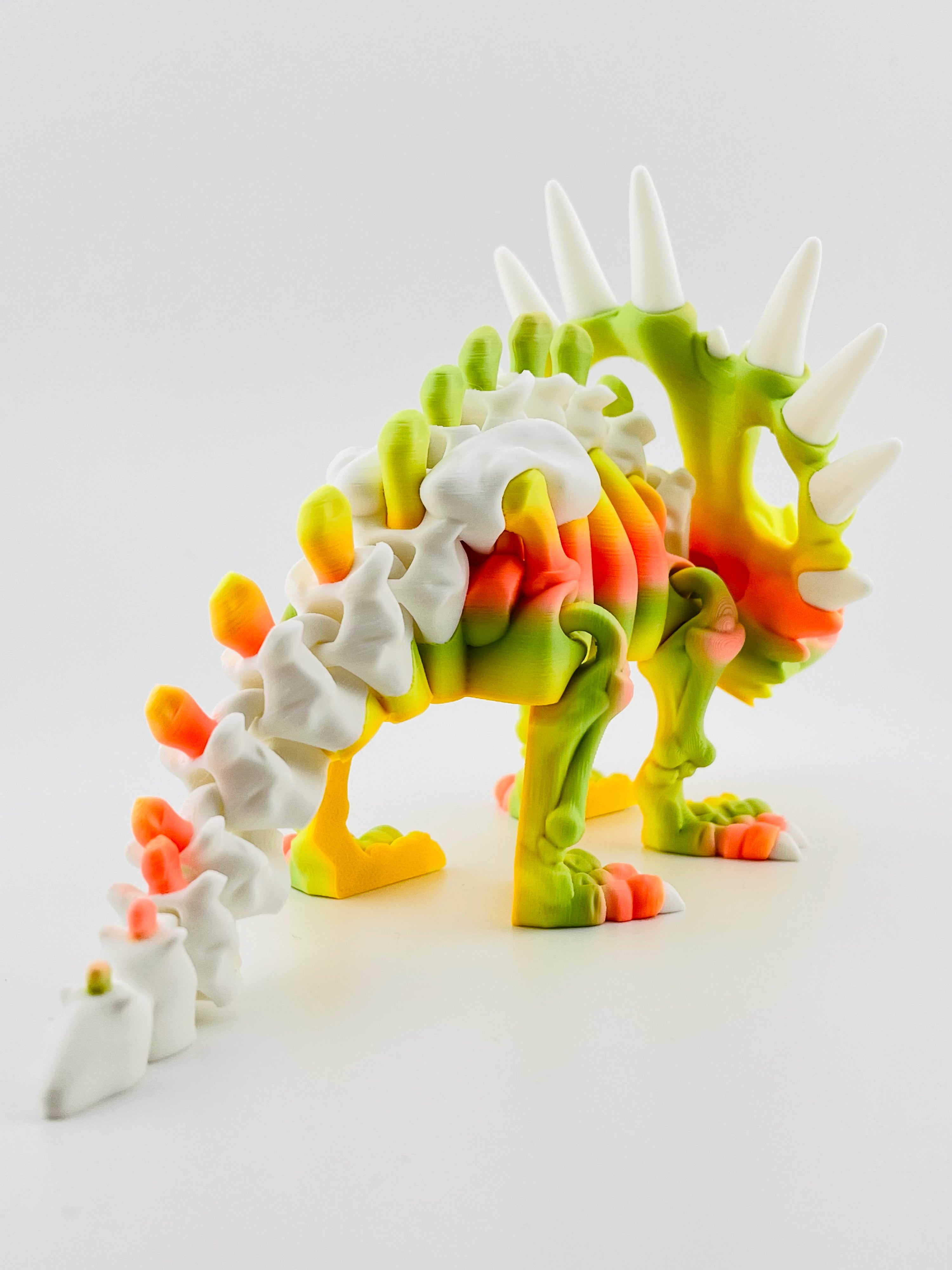 Skeleton Styracosaurus Tropical Fidget