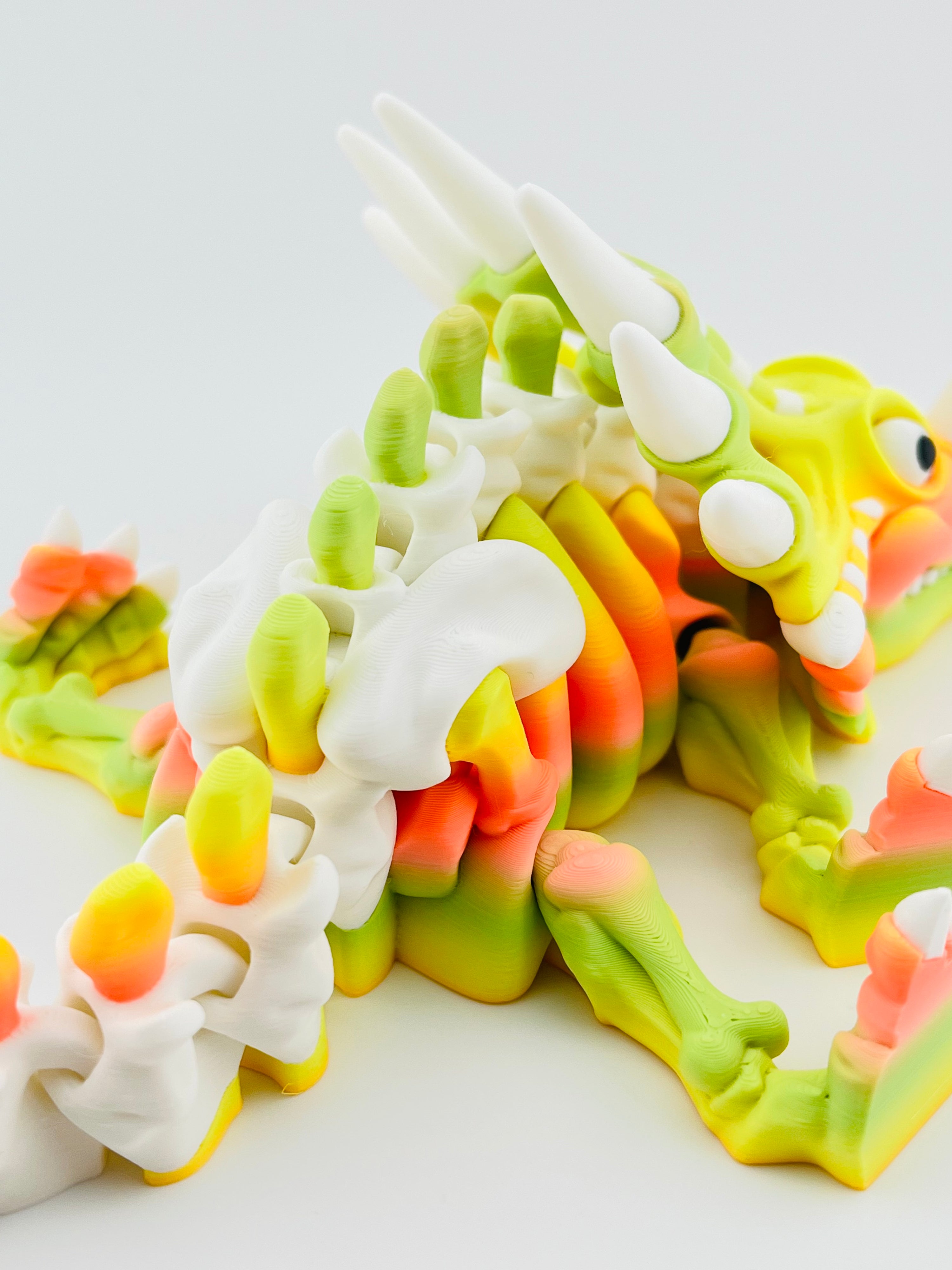 Skeleton Styracosaurus Tropical Fidget