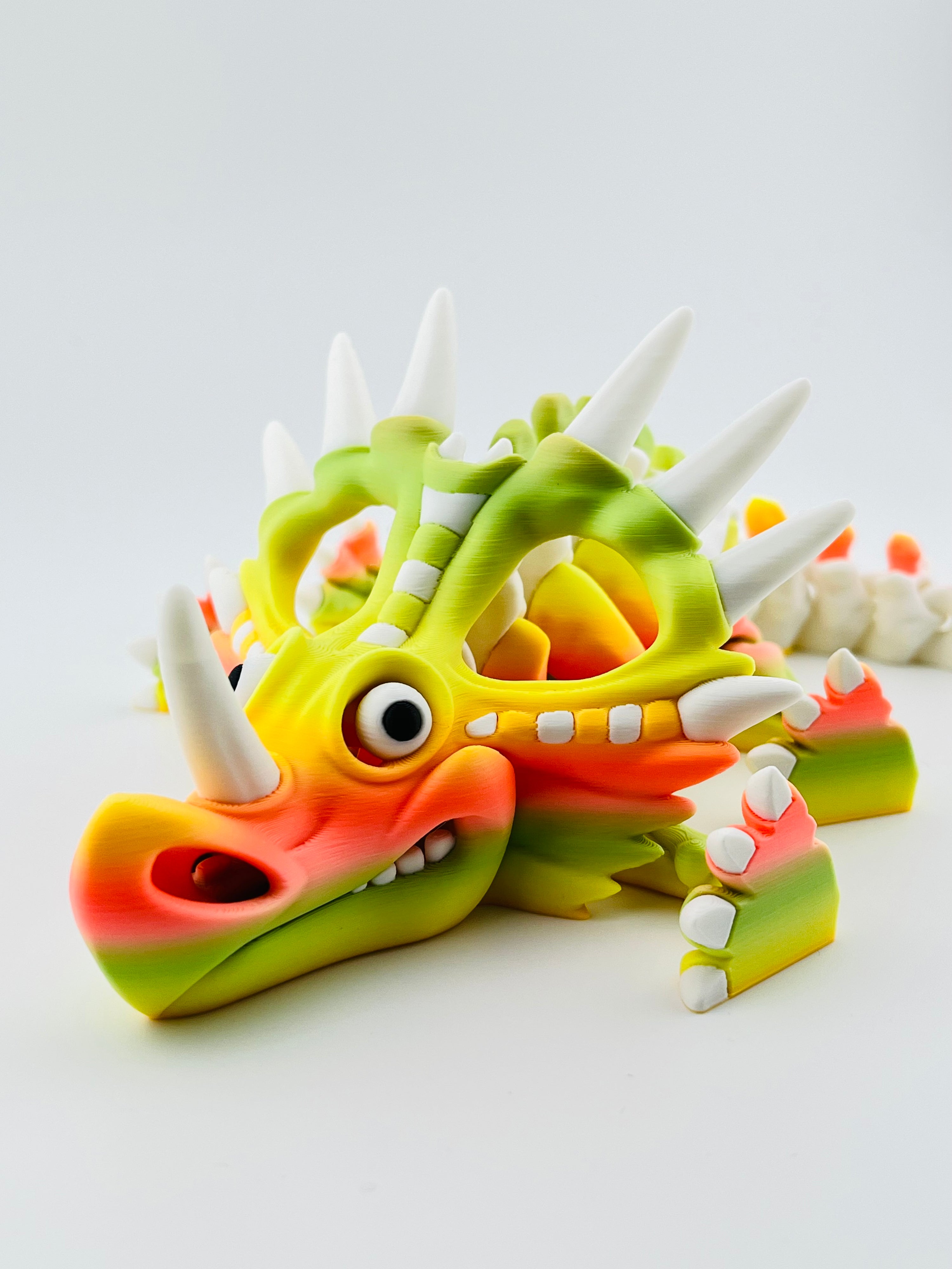 Skeleton Styracosaurus Tropical Fidget