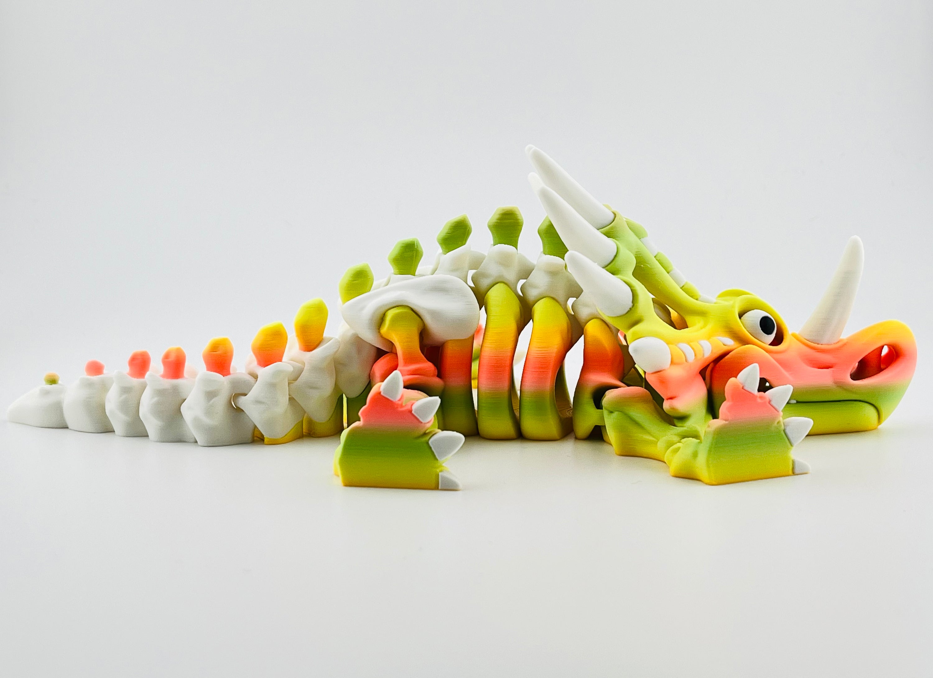 Skeleton Styracosaurus Tropical Fidget
