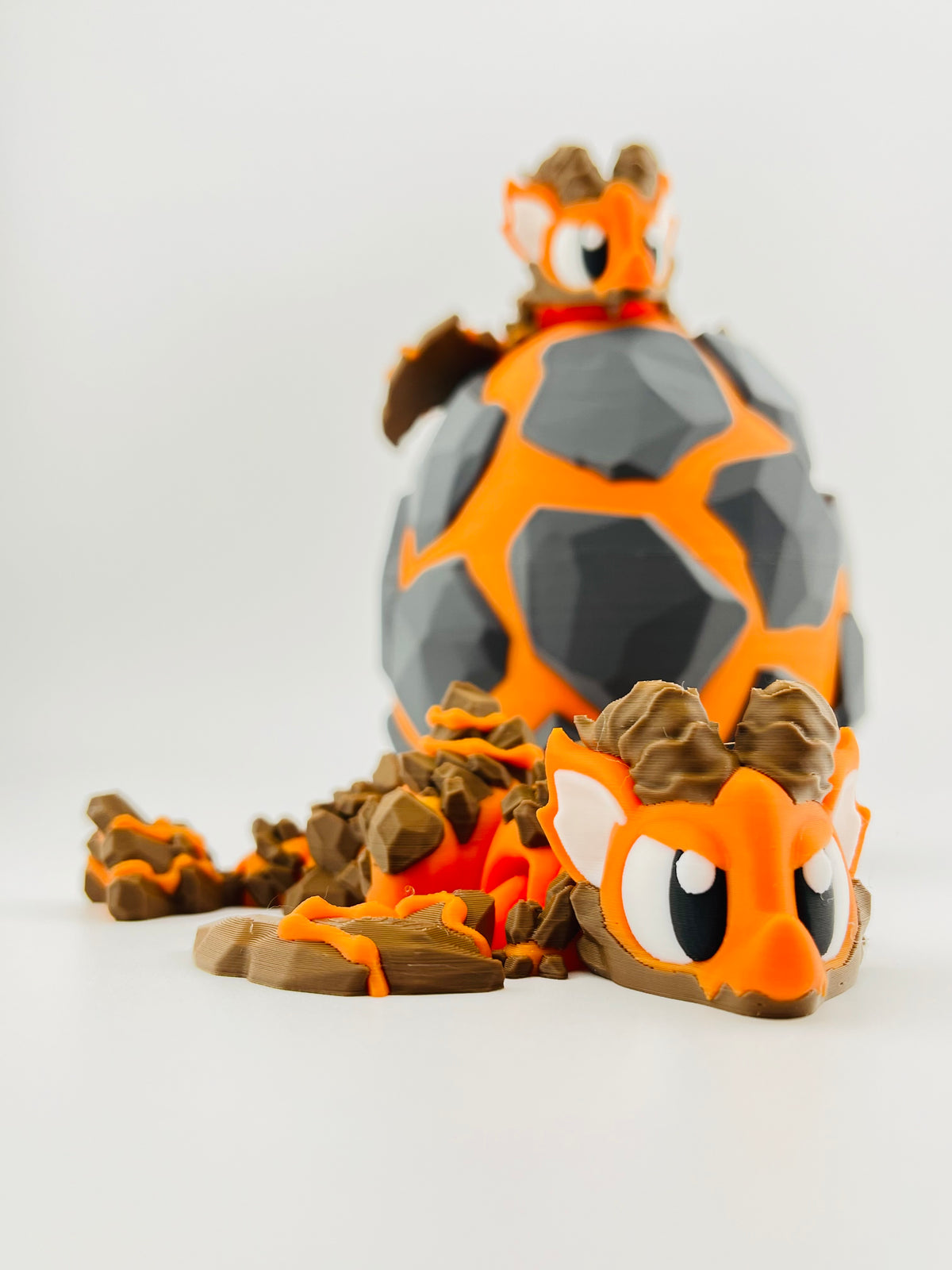 Lava Egg and Lava Dragon
