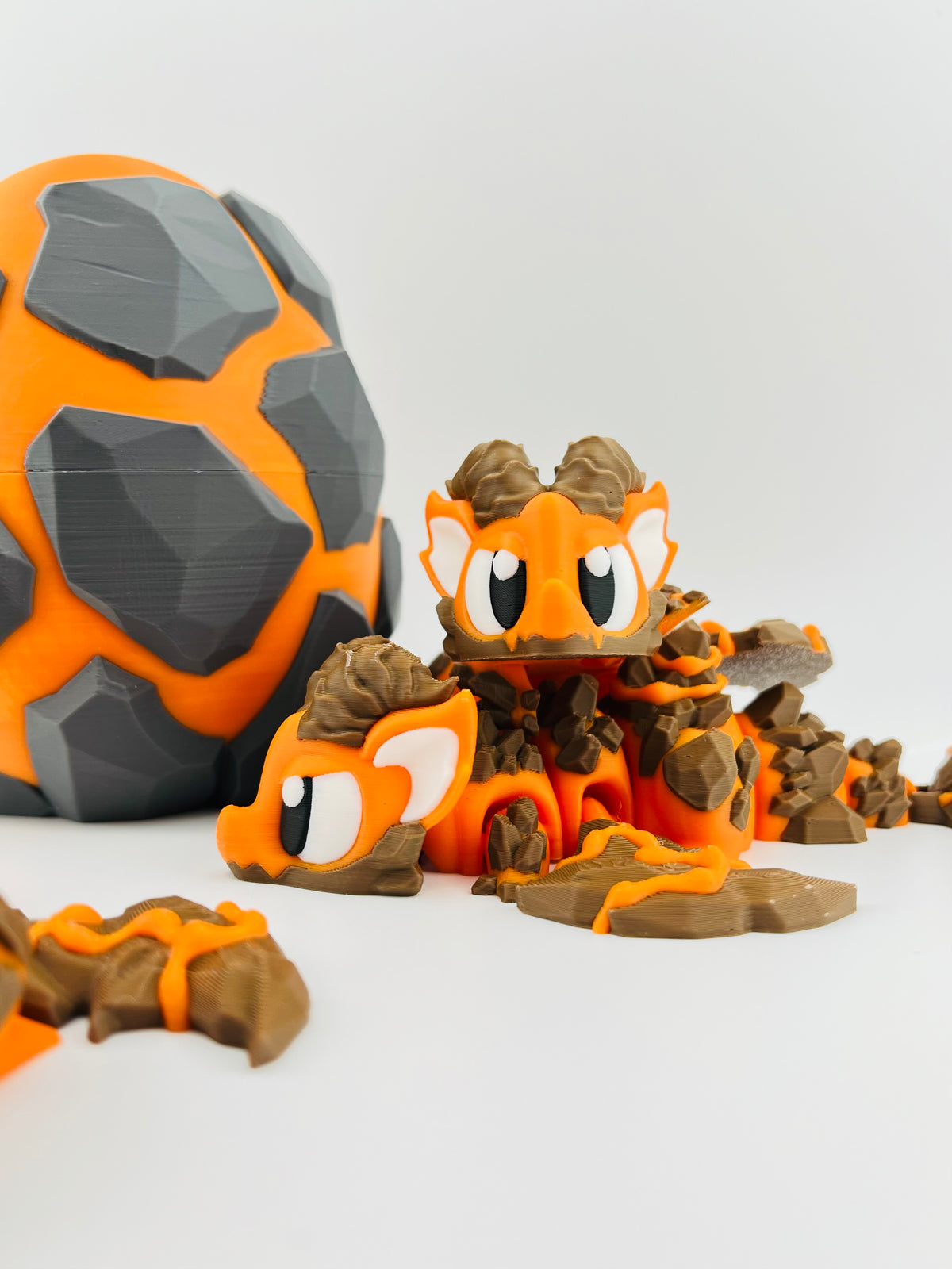 Lava Egg and Lava Dragon