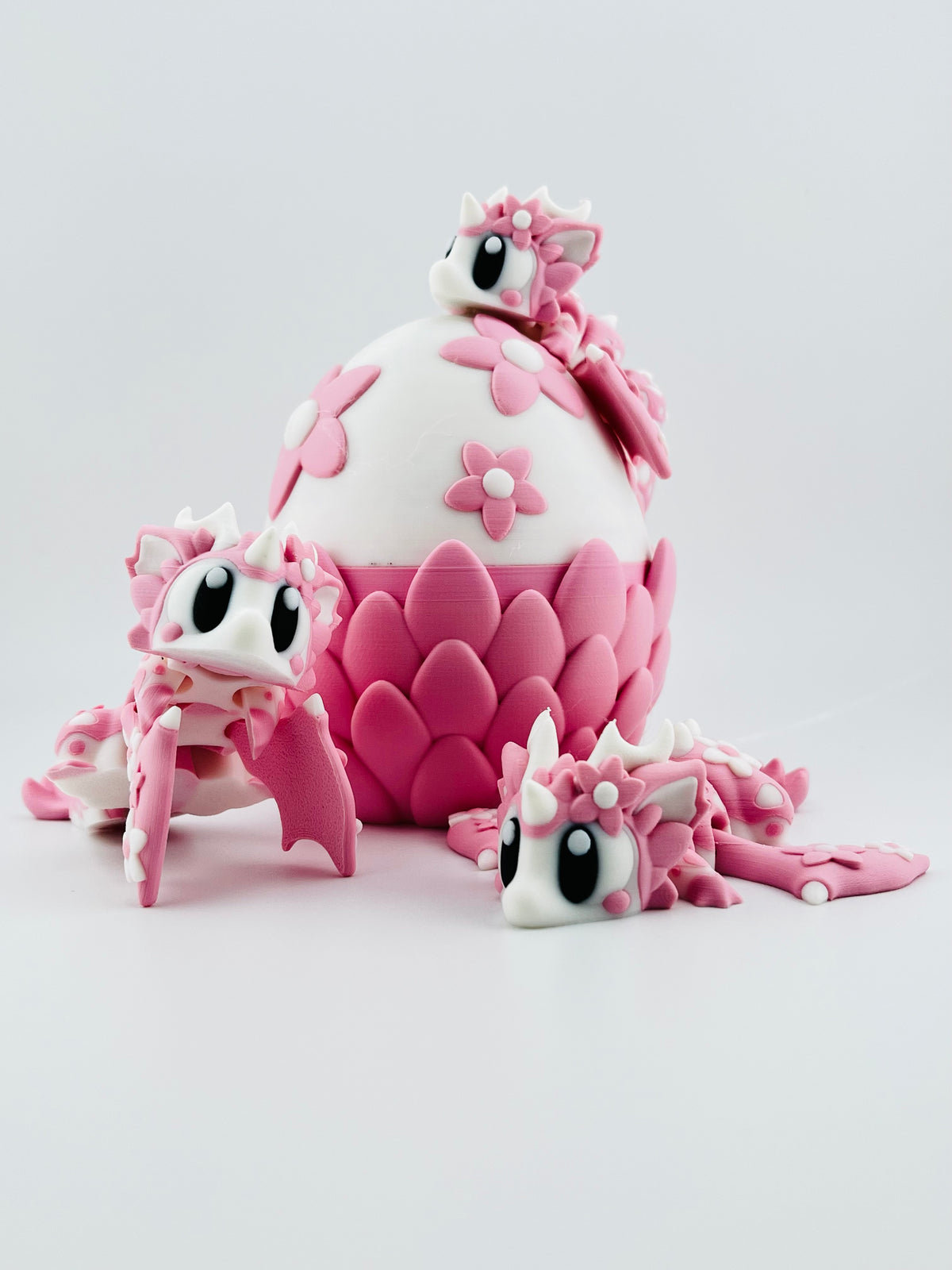 Cherry Blossom Egg and Cherry Blossom Dragon set