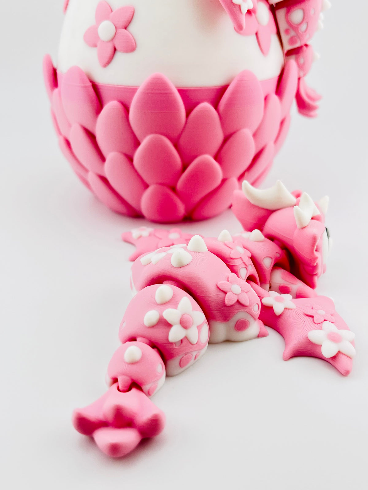 Cherry Blossom Egg and Cherry Blossom Dragon