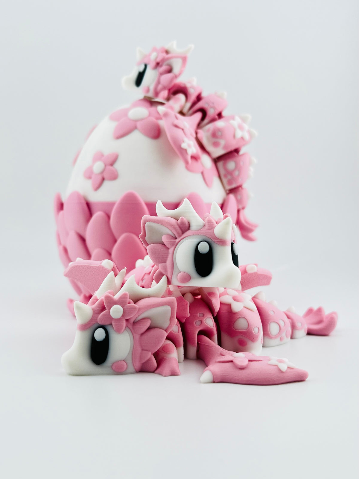 Cherry Blossom Egg and Cherry Blossom Dragon