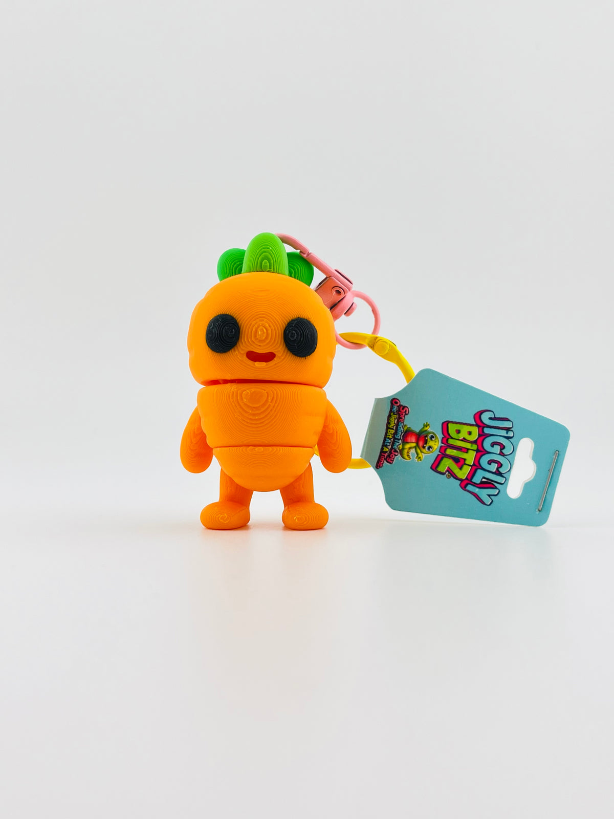 Tiny Carrot Keychain