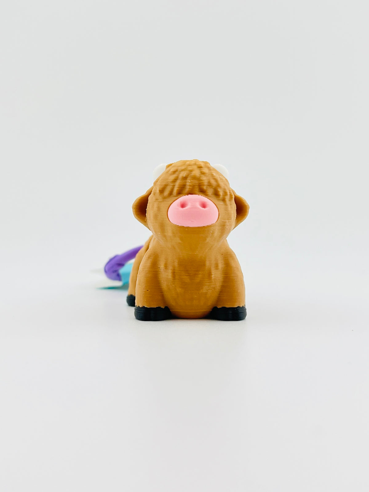 Highland Cow Keychain