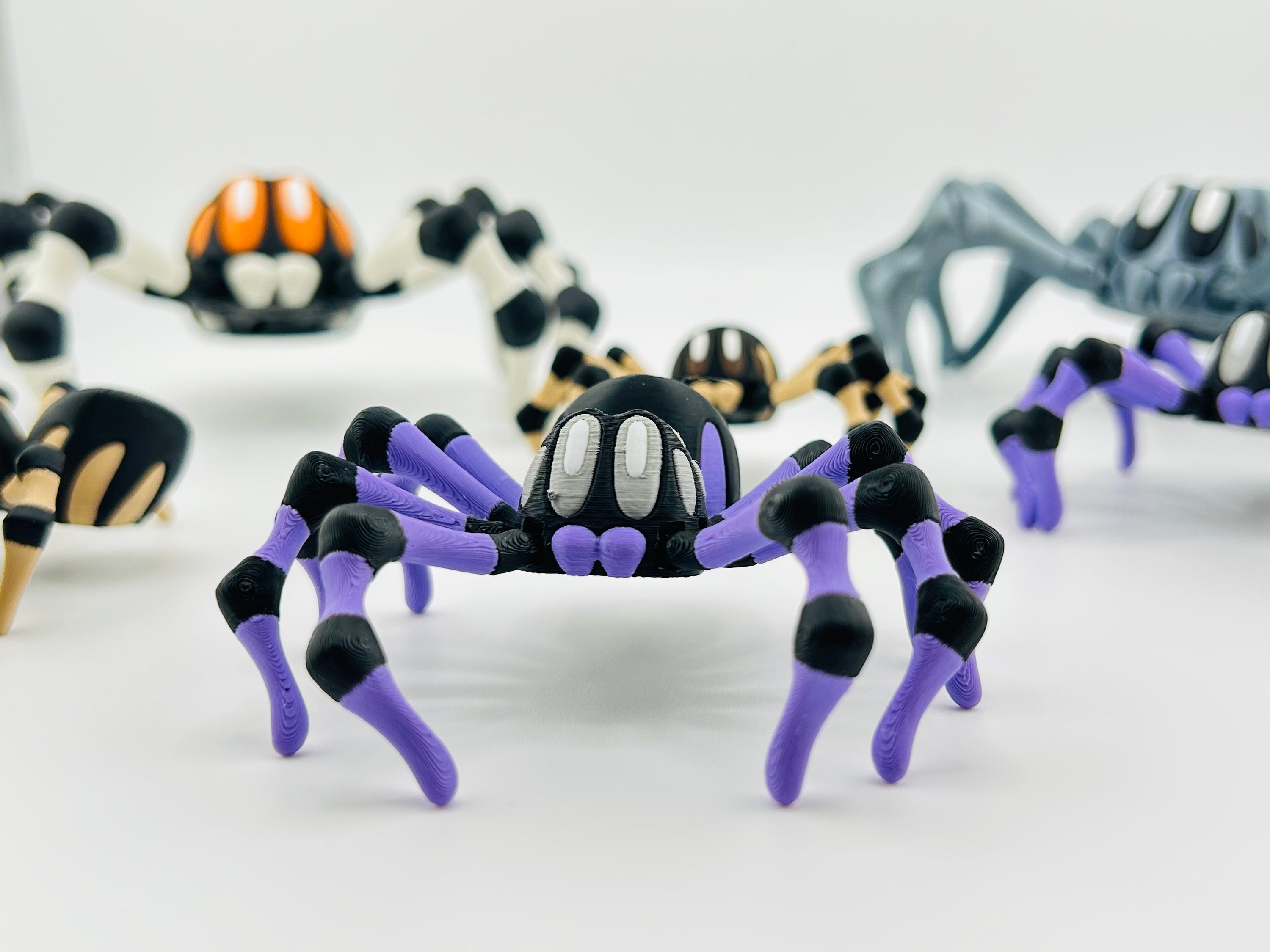 Purple Spider Fidget Toy