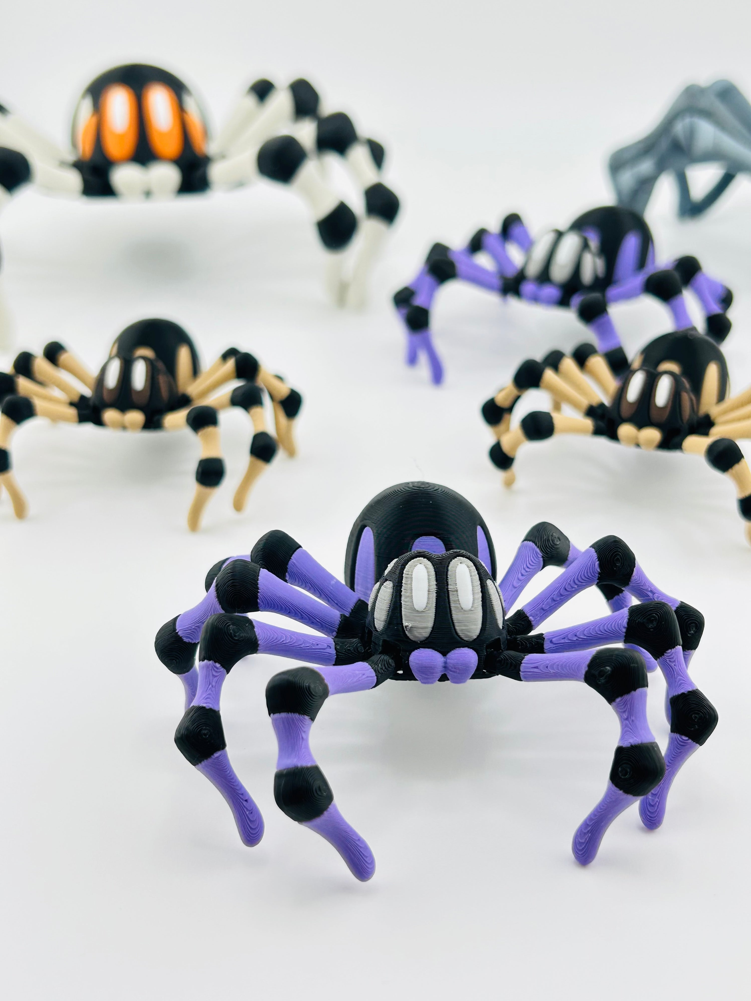 Purple Spider Fidget Toy