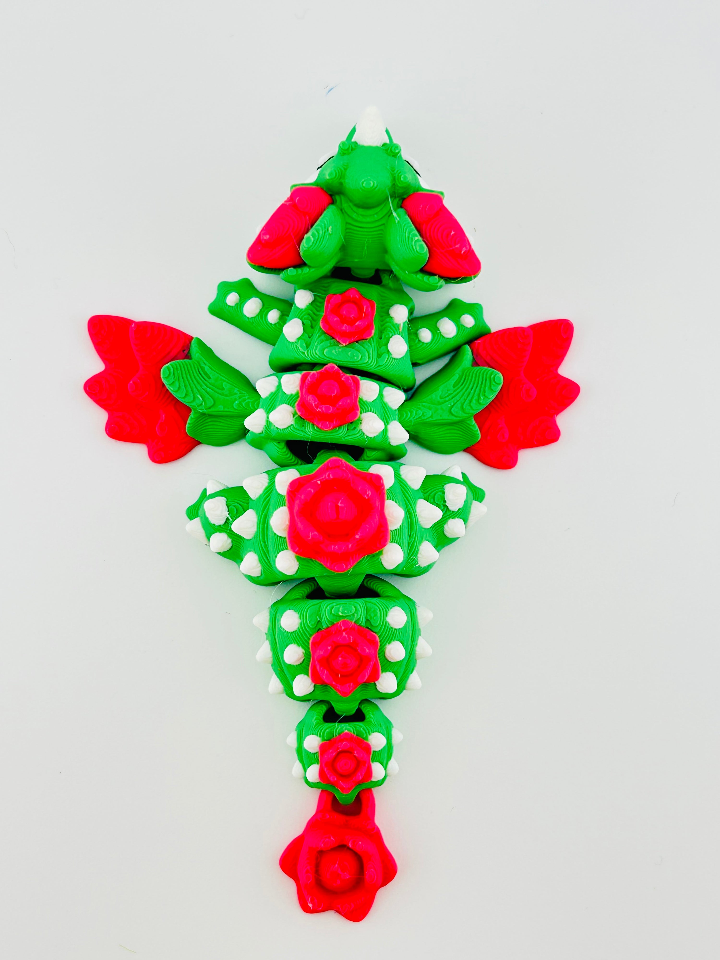 Cactus Bloom Mini Dragon Fidget Toy