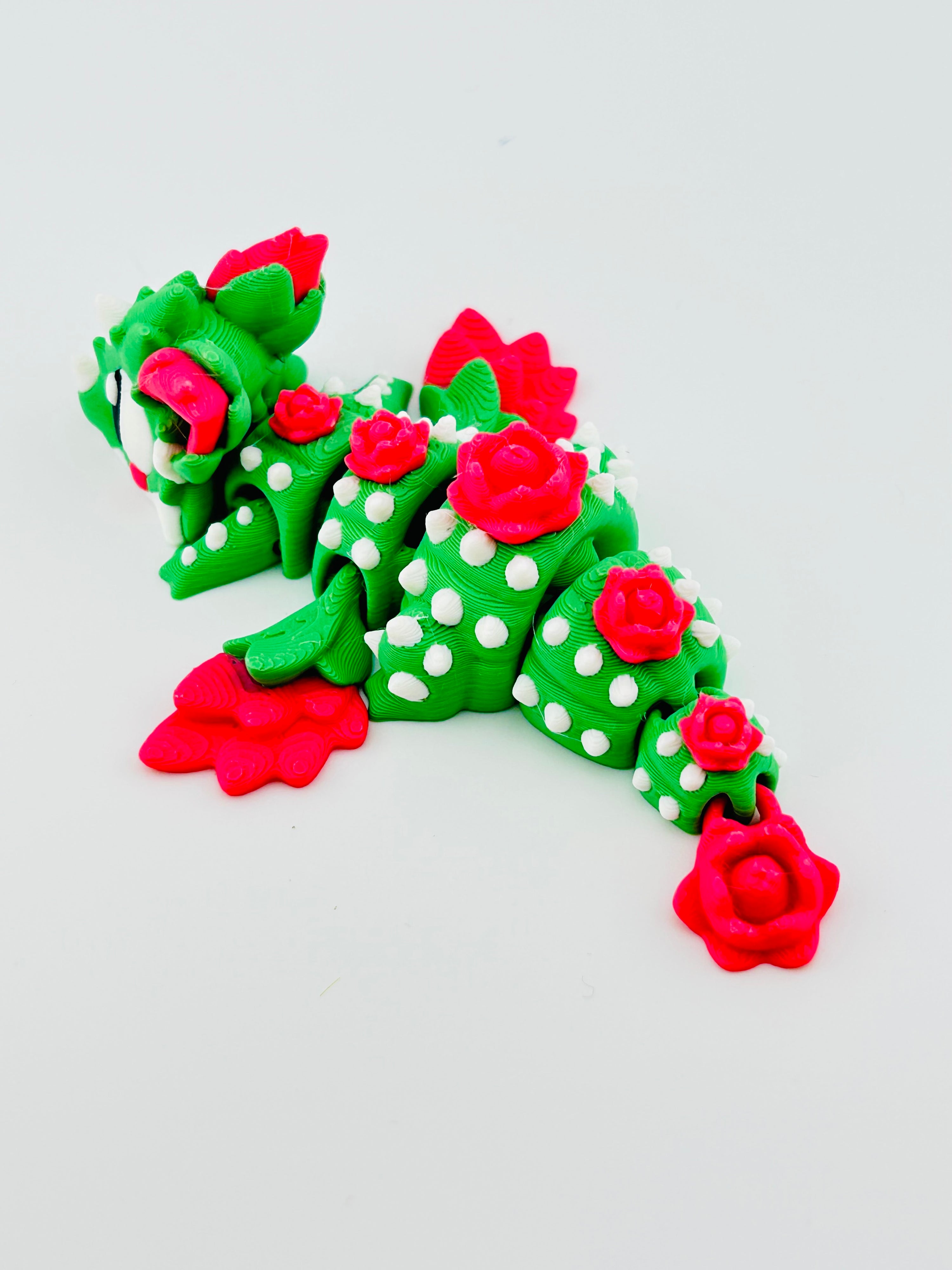 Cactus Bloom Mini Dragon Fidget Toy