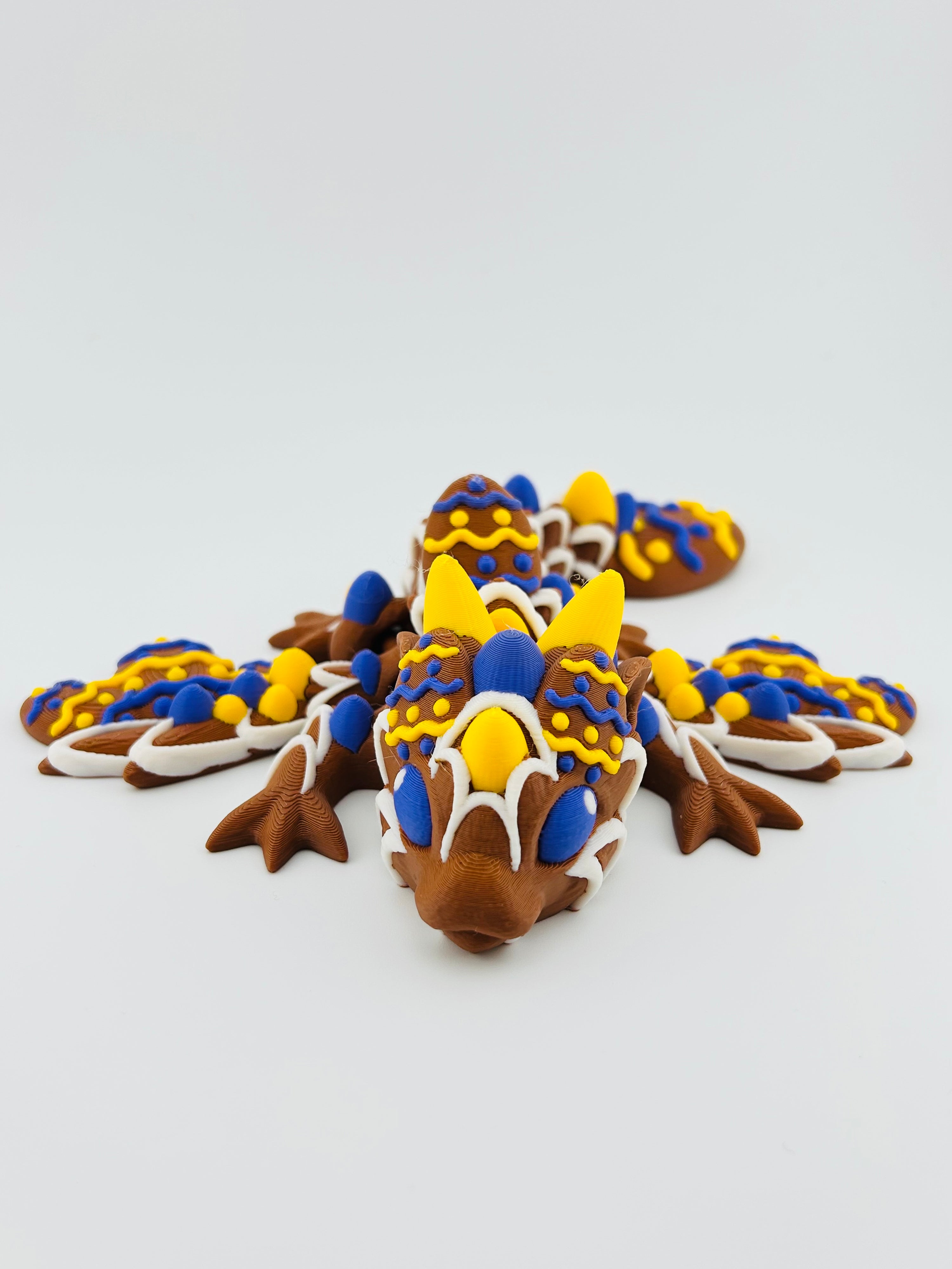 Tiny Easter Cookie Dragon Fidget Toy